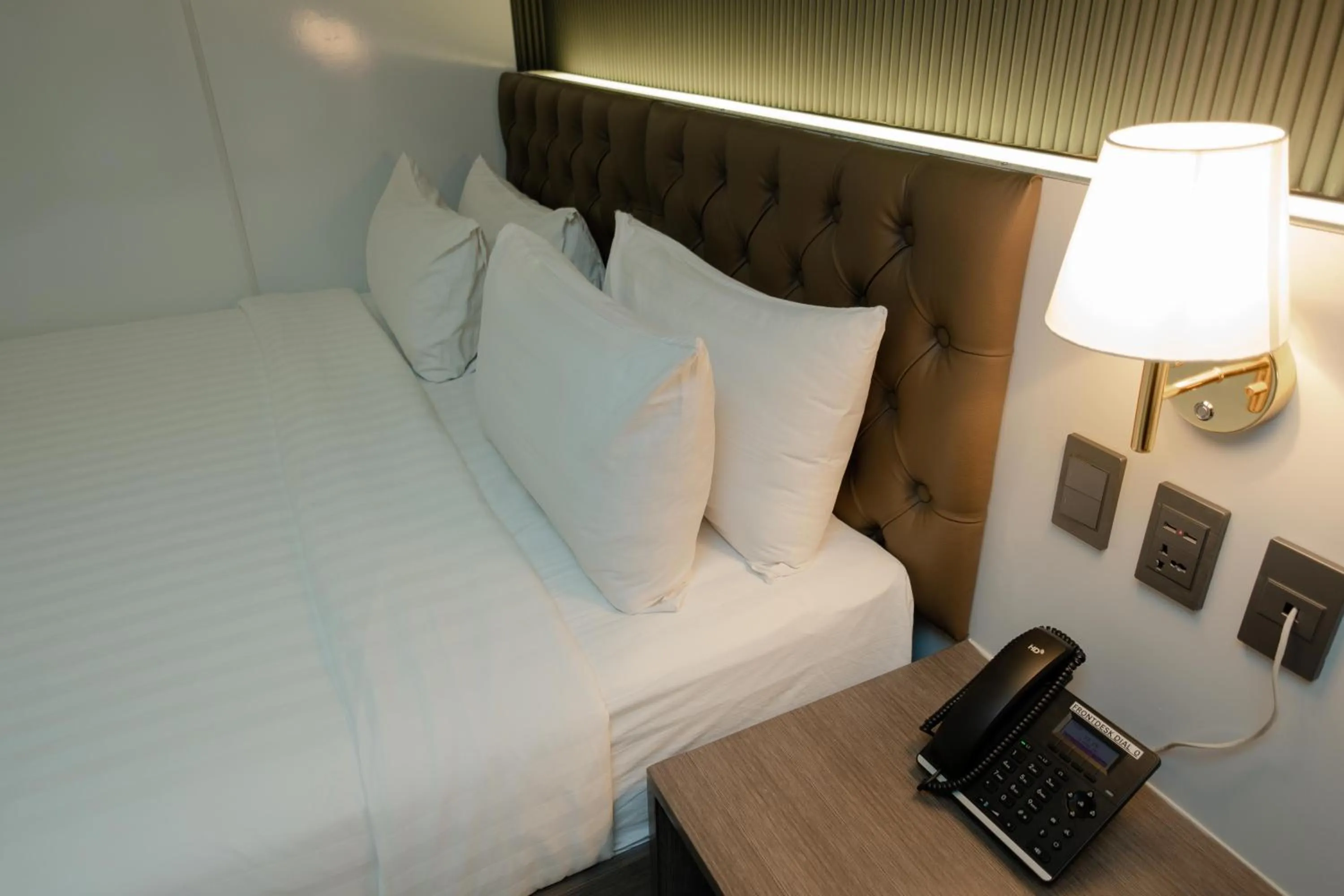 Bed in THE TIMES HOTEL