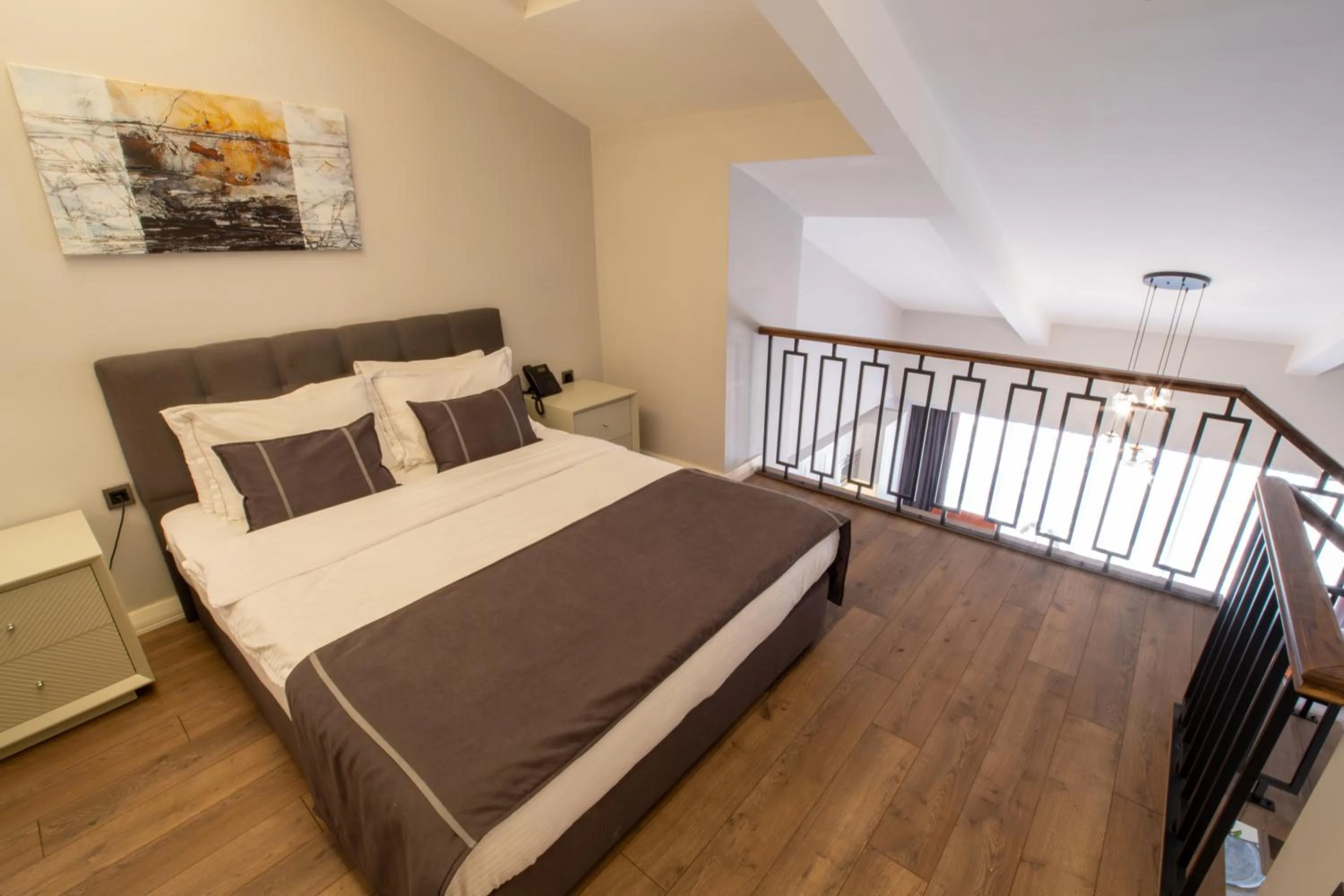 Bed in MYWAY DELUXE Alsancak