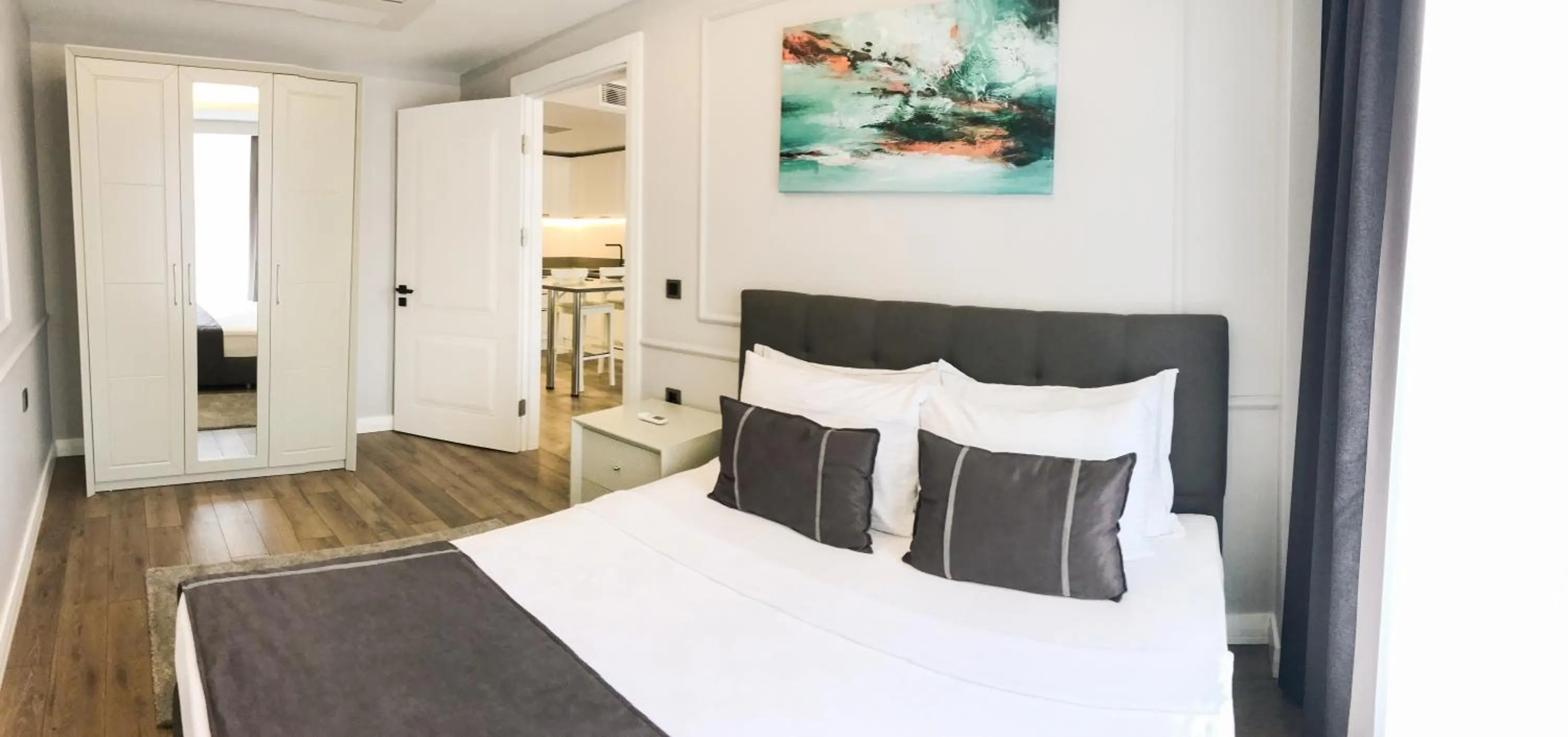 Bed in MYWAY DELUXE Alsancak