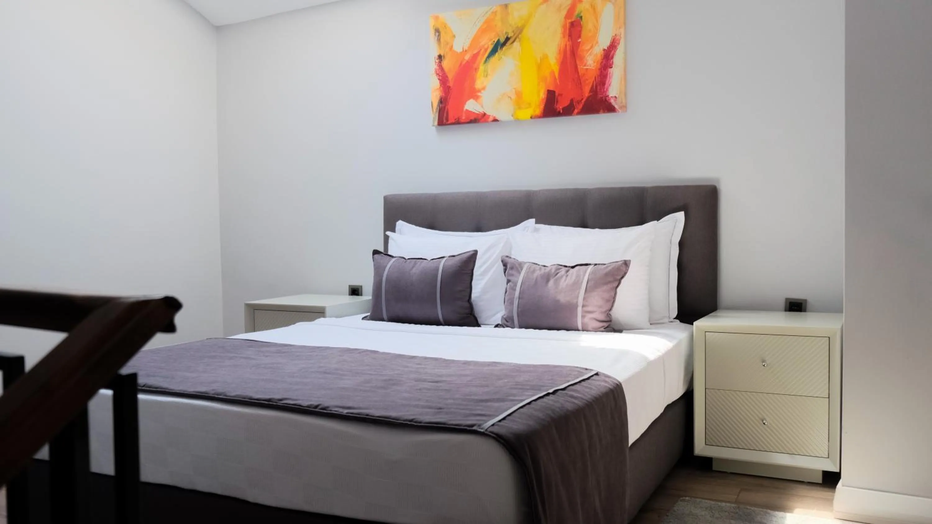 Bed in MYWAY DELUXE Alsancak