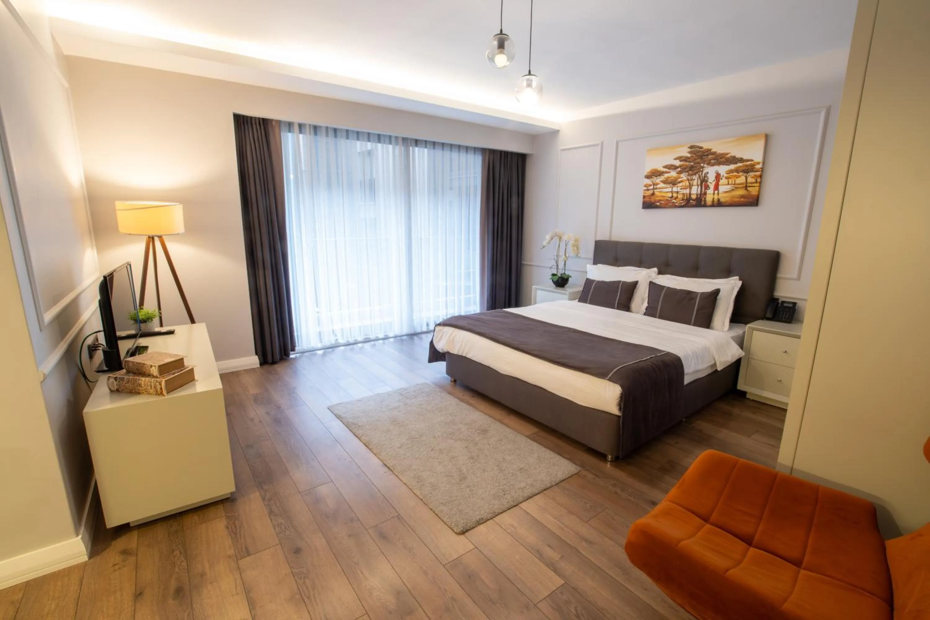 Bed in MYWAY DELUXE Alsancak