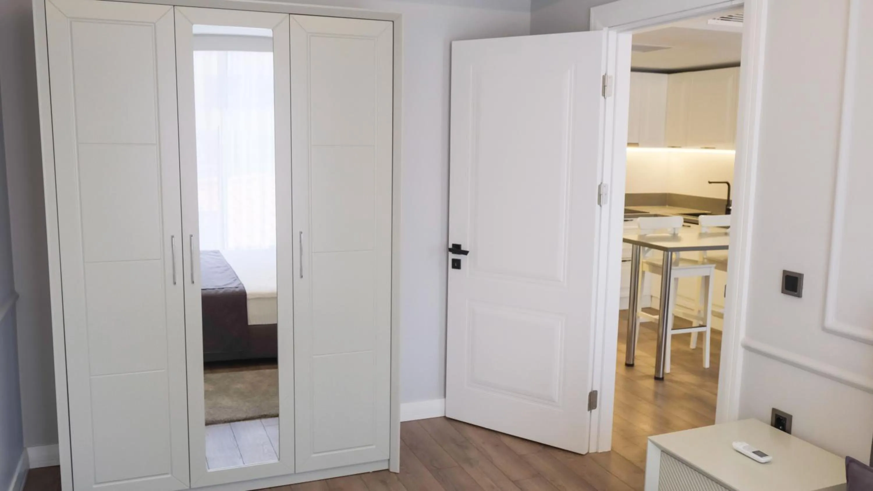 Kitchen or kitchenette in MYWAY DELUXE Alsancak