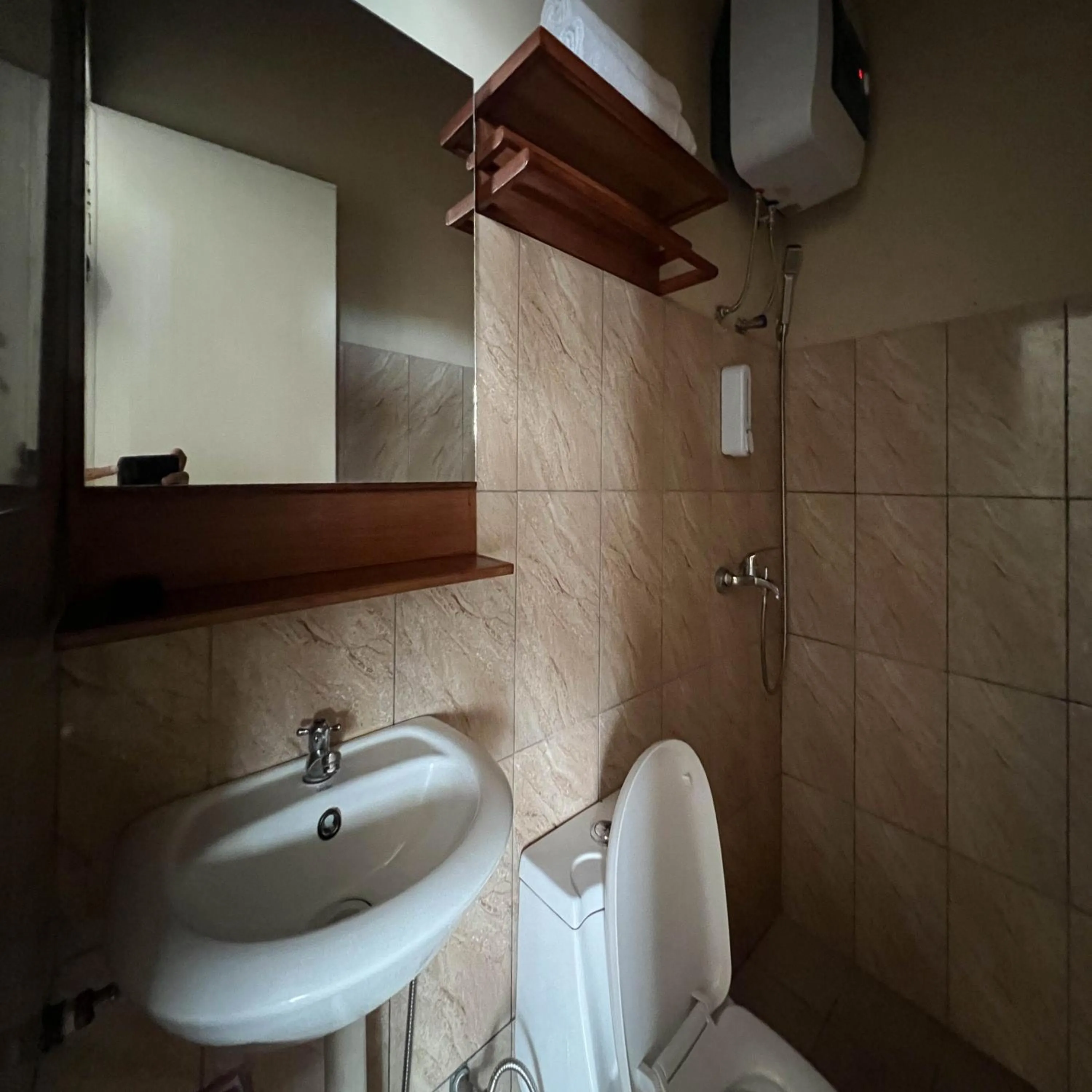 Bathroom in AN Homestay Syariah Mitra RedDoorz Wonosobo