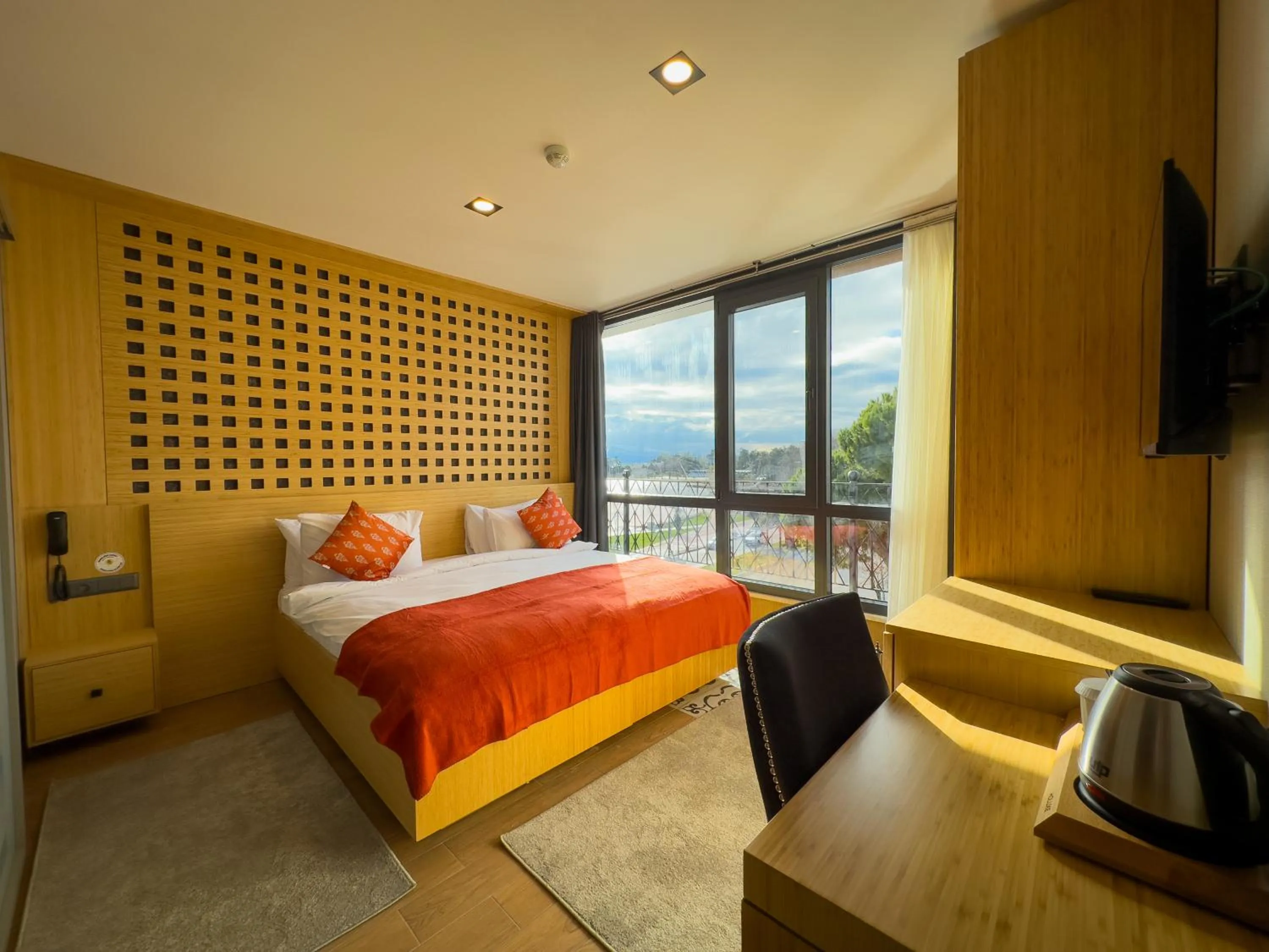 Photo of the whole room, Bed in Mihman Hotel