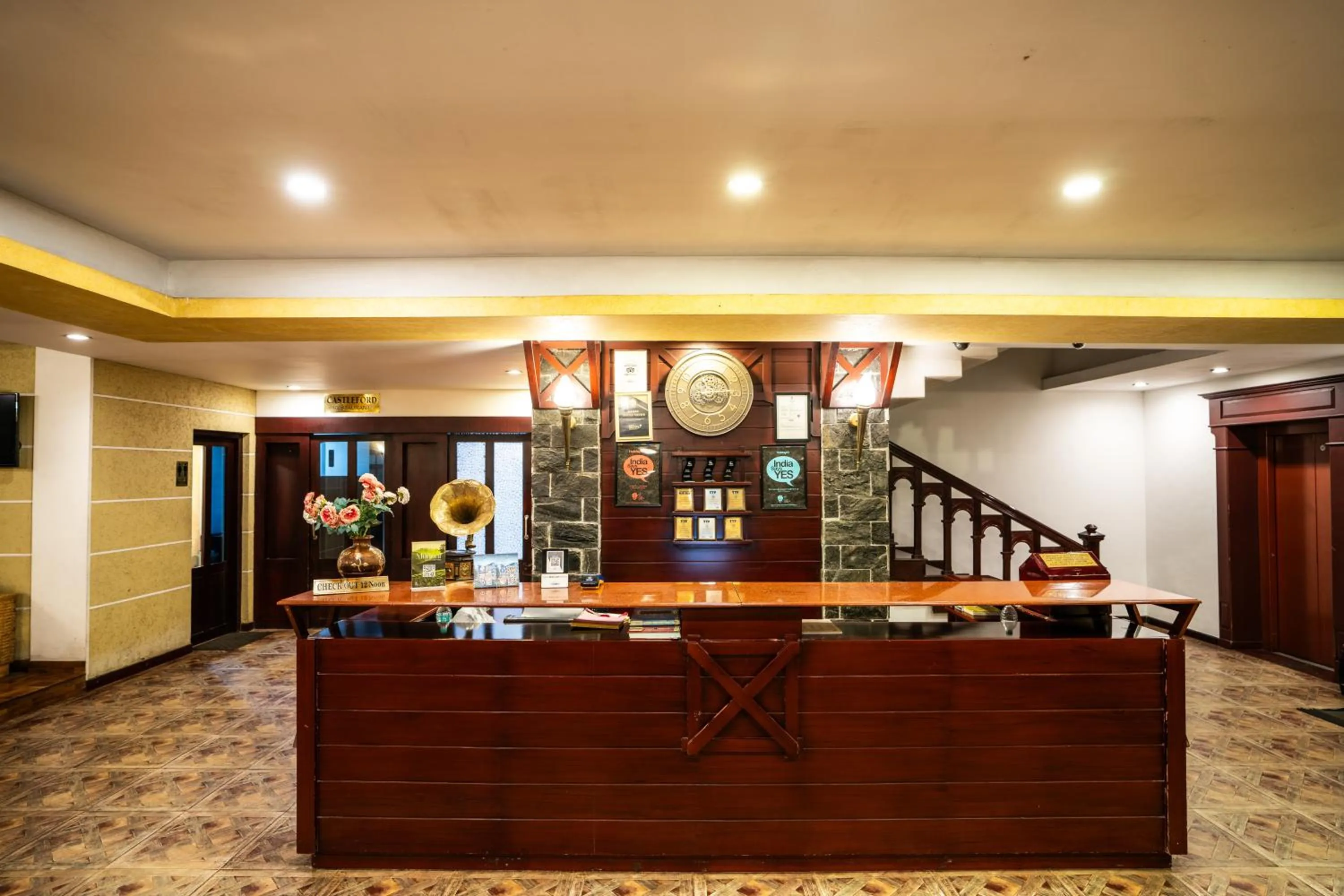 Lobby or reception in Hotel C7 Munnar