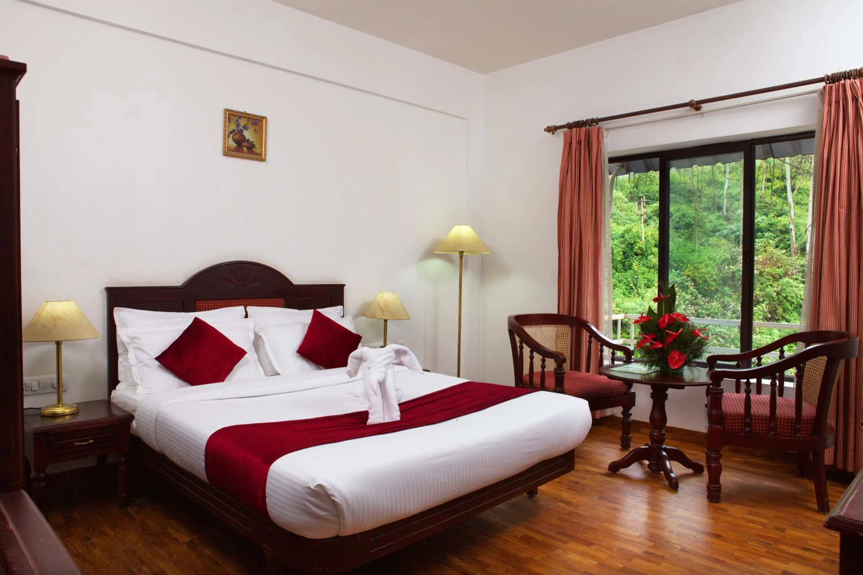 Bed in Hotel C7 Munnar