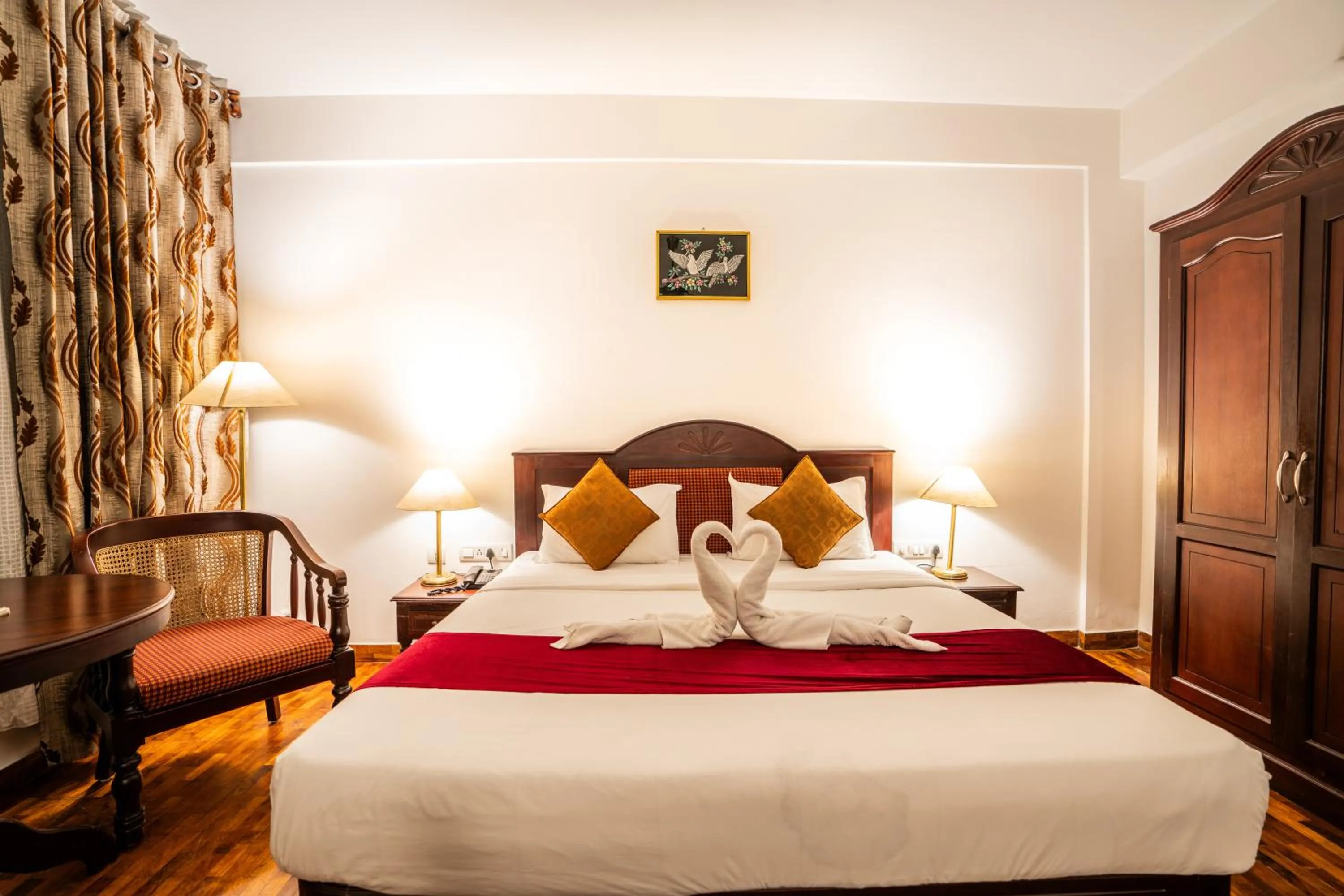 Bed in Hotel C7 Munnar