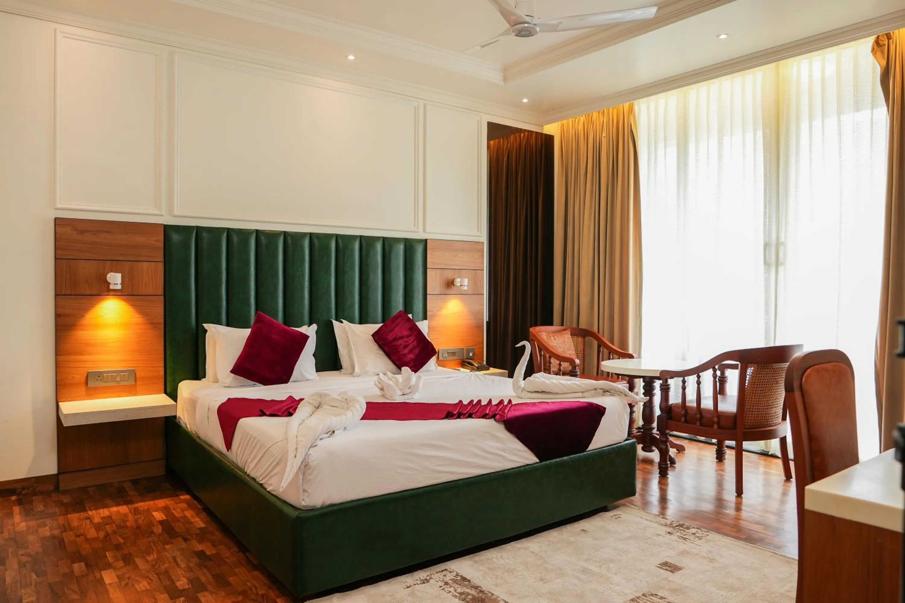 Bed in Hotel C7 Munnar