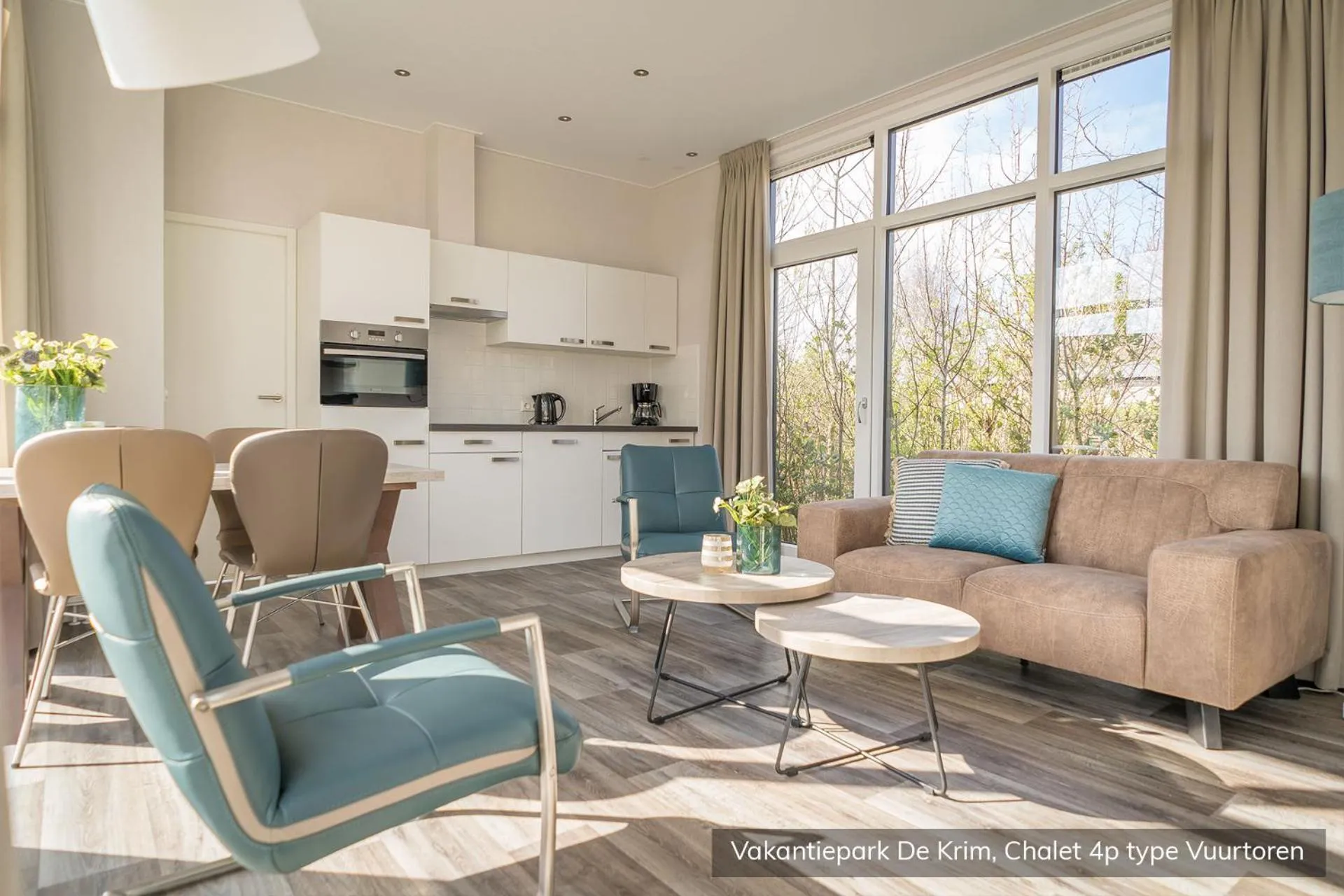 Seating area in Vakantiepark De Krim Texel