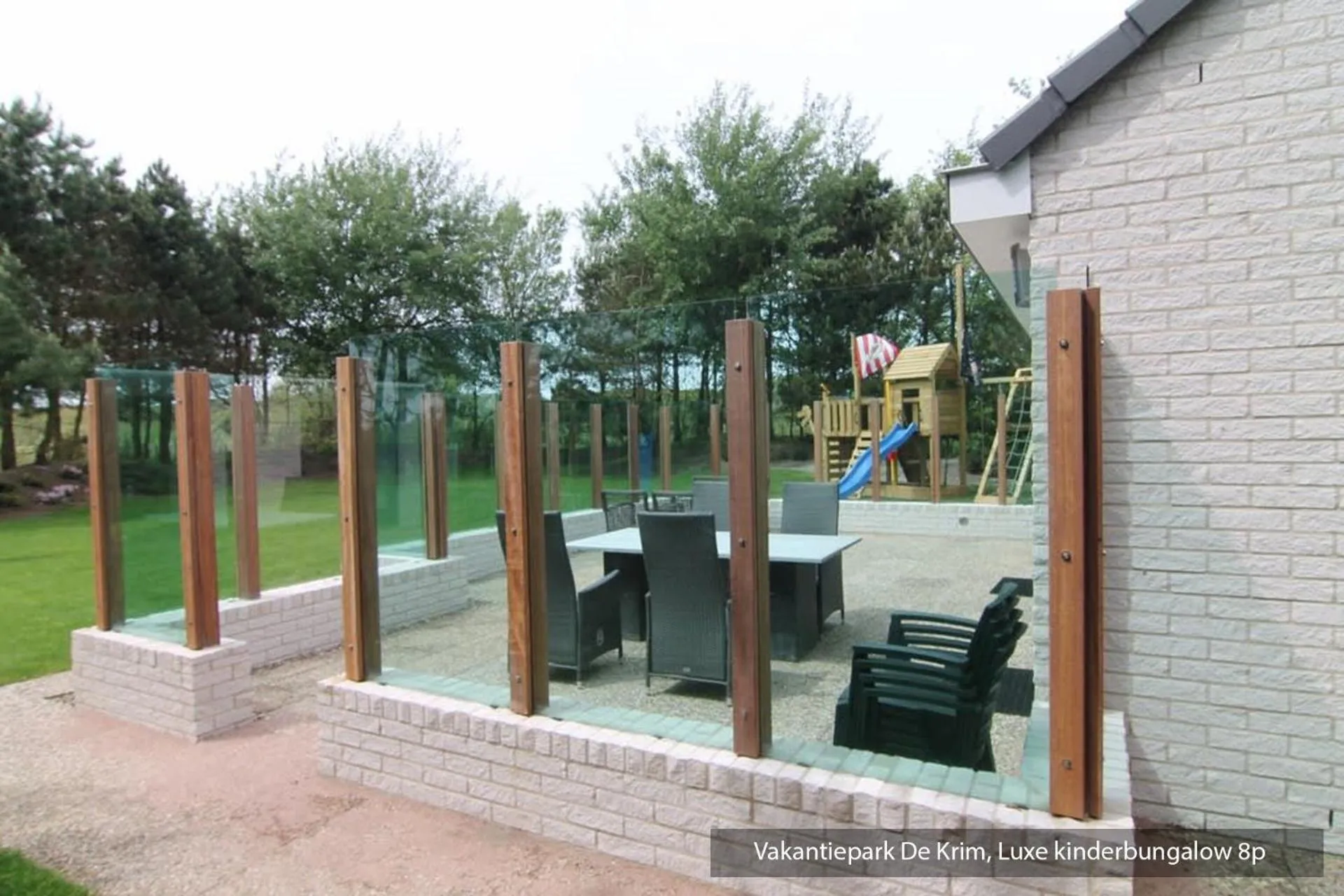 Garden in Vakantiepark De Krim Texel