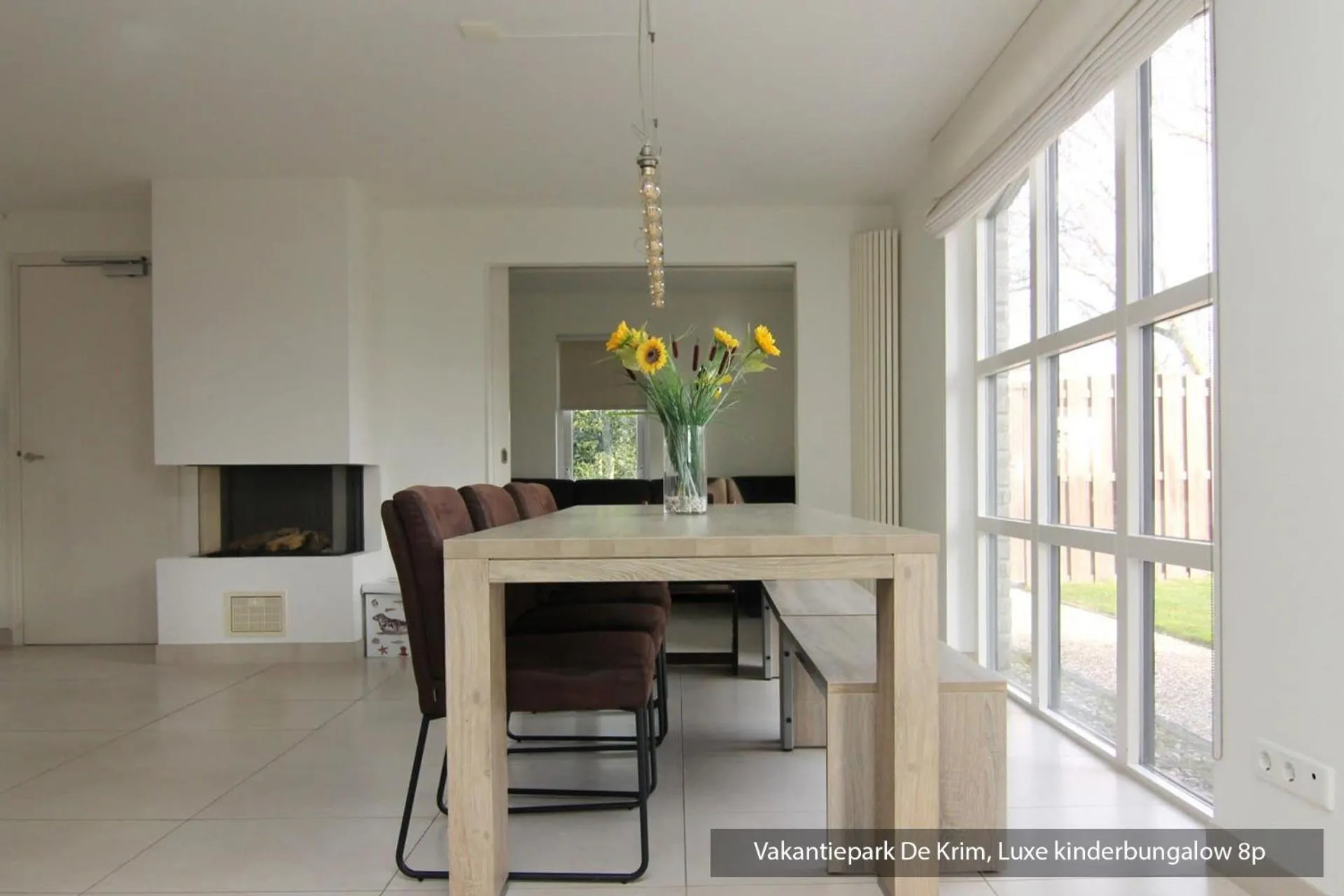 Dining area in Vakantiepark De Krim Texel