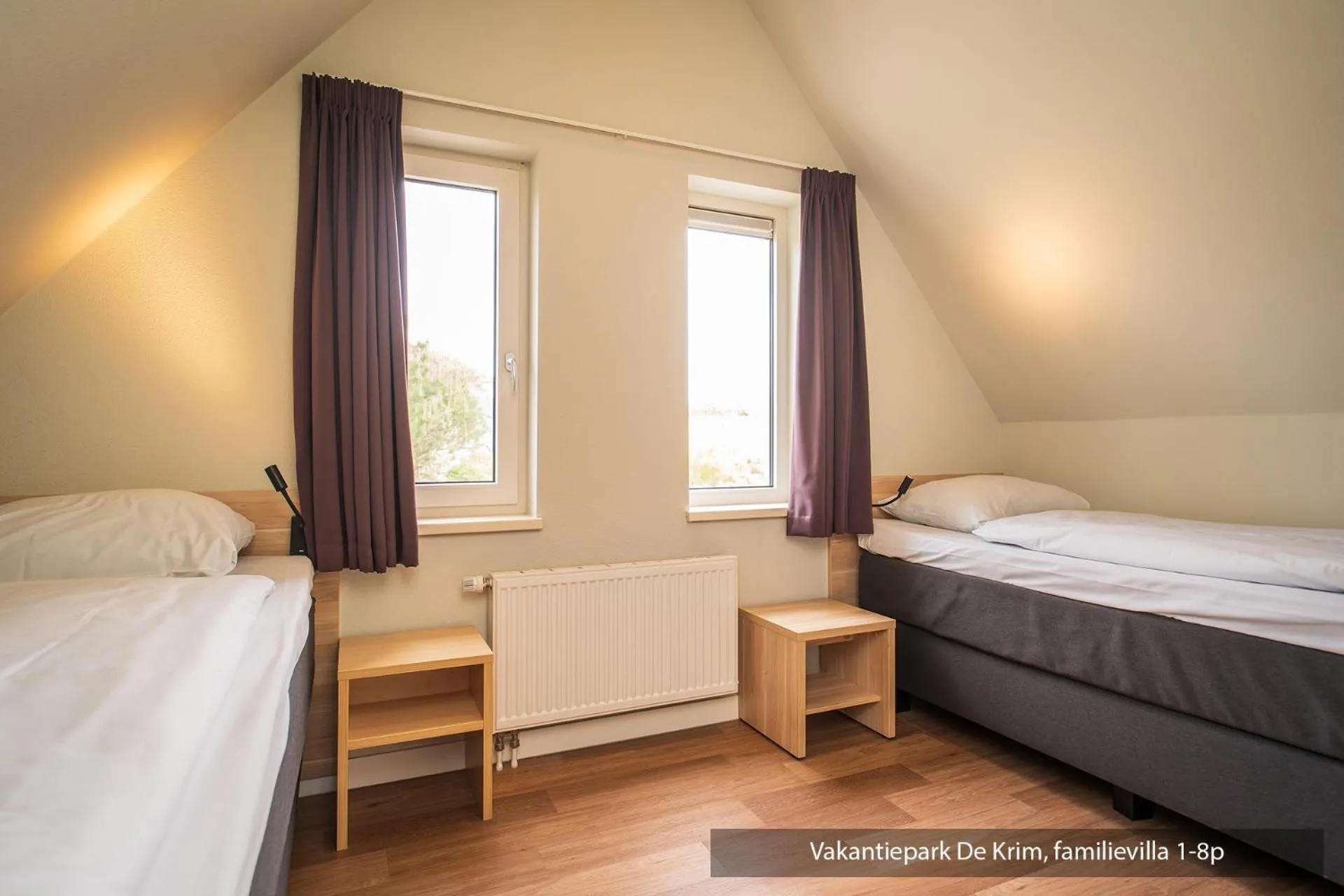 Bed in Vakantiepark De Krim Texel