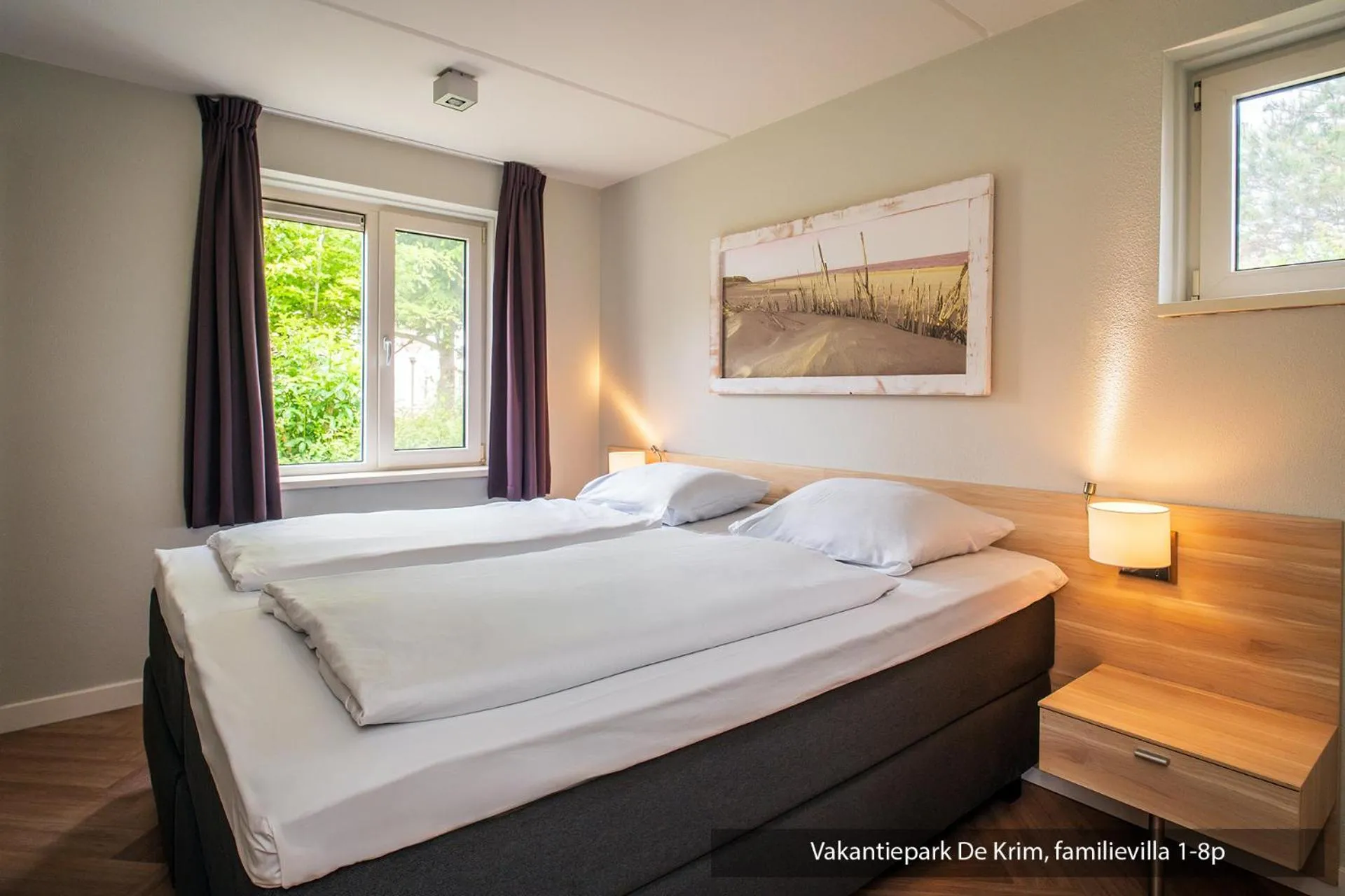 Bed in Vakantiepark De Krim Texel