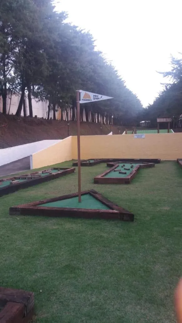 Minigolf in Hotel Fazenda Pirâmides
