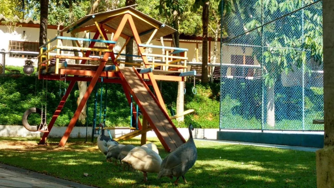 Children play ground in Hotel Fazenda Pirâmides