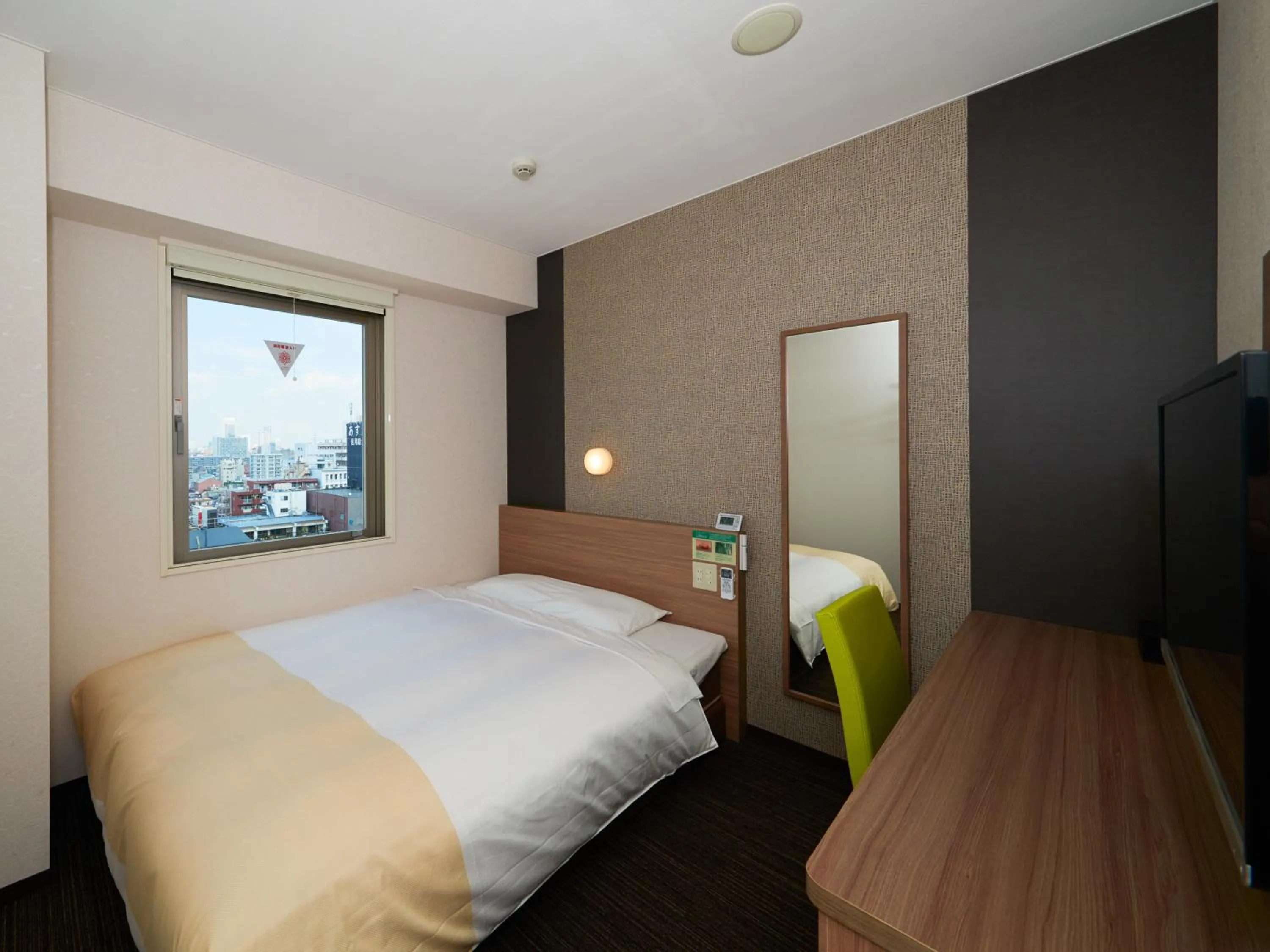 Photo of the whole room, Bed in Super Hotel Shinjuku Kabukicho