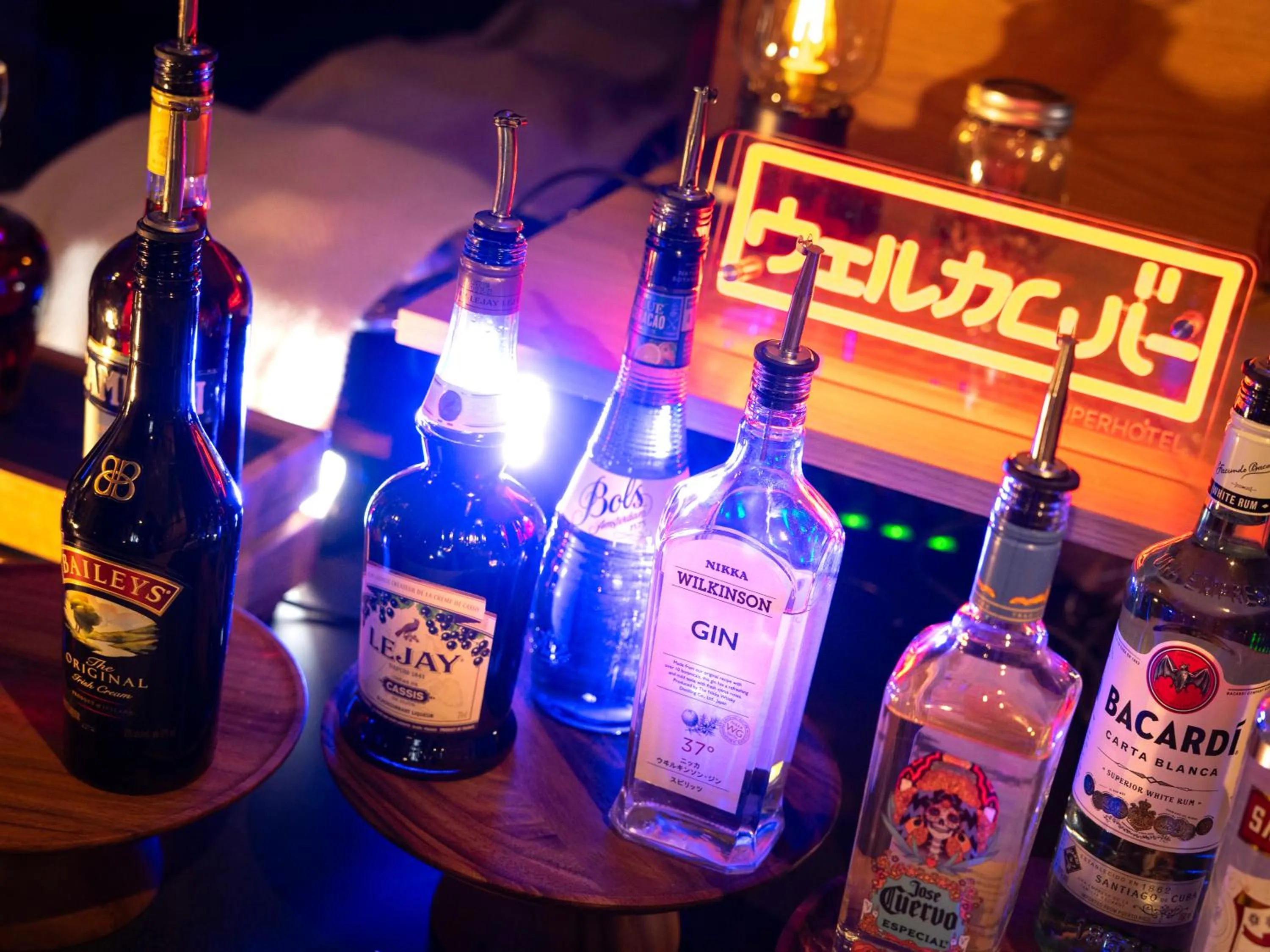 Drinks in Super Hotel Shinjuku Kabukicho