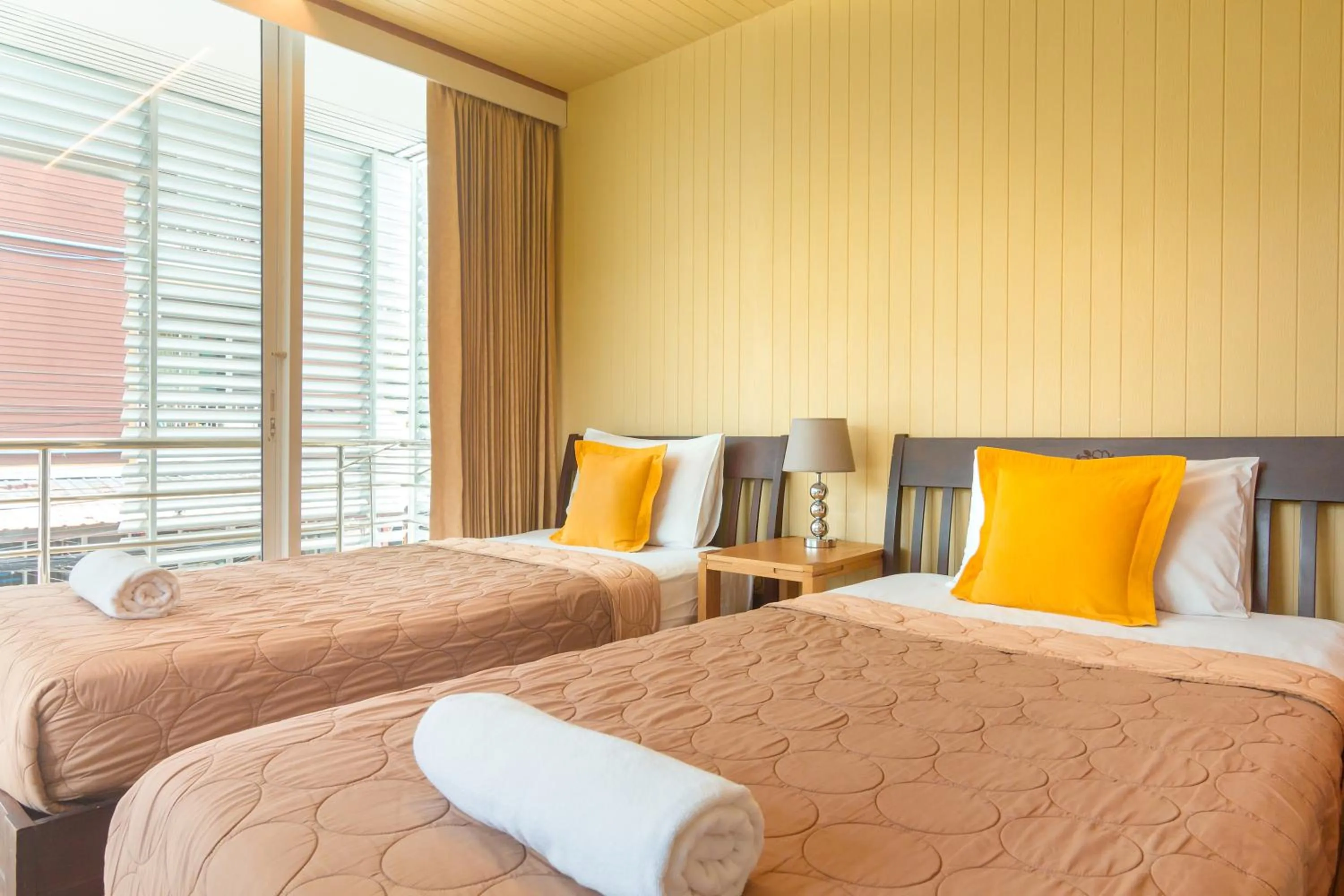 Bed in Kamala Beach Residence