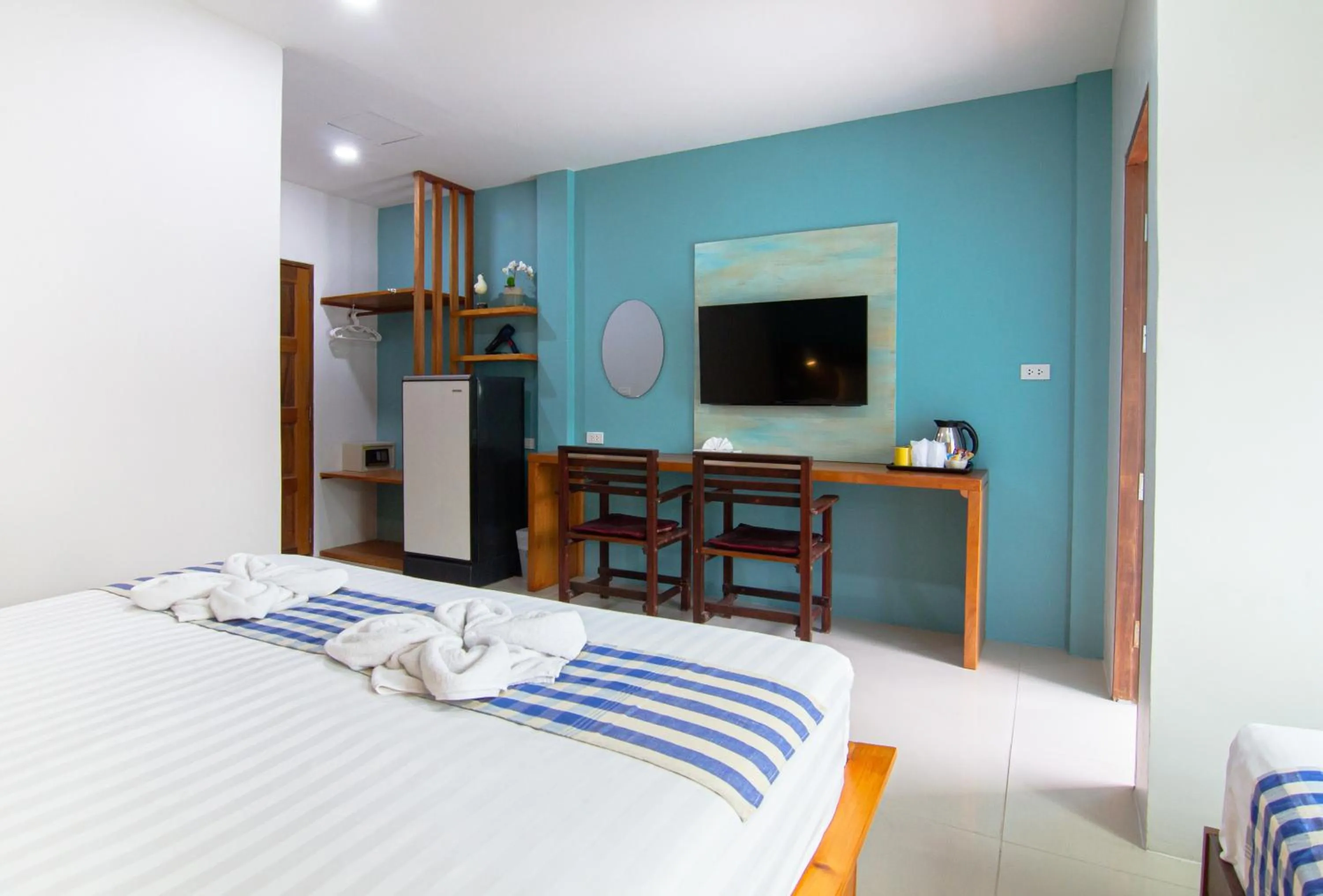 Bed in Kamala Beach Residence