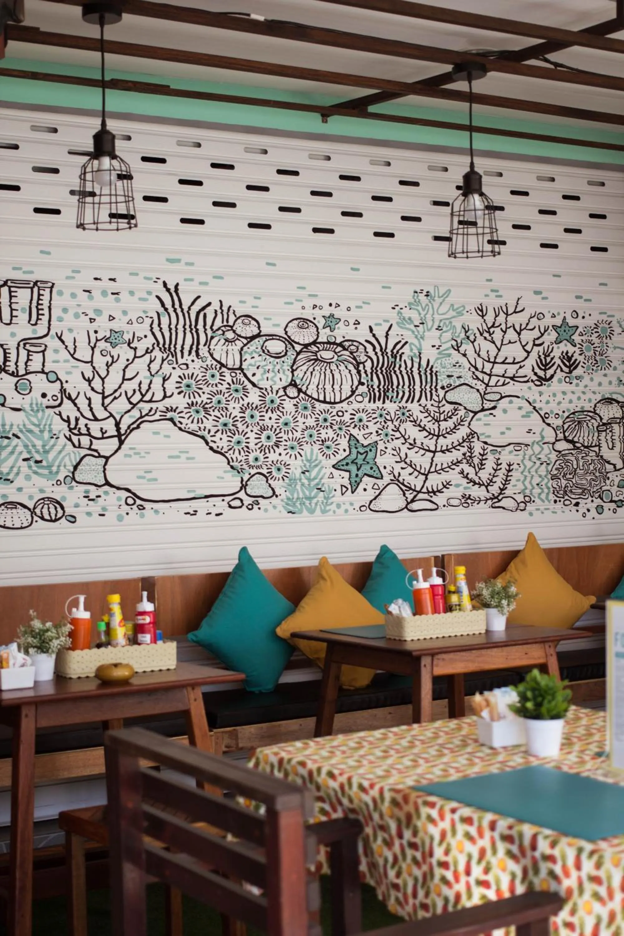 Decorative detail in Kamala Beach Residence