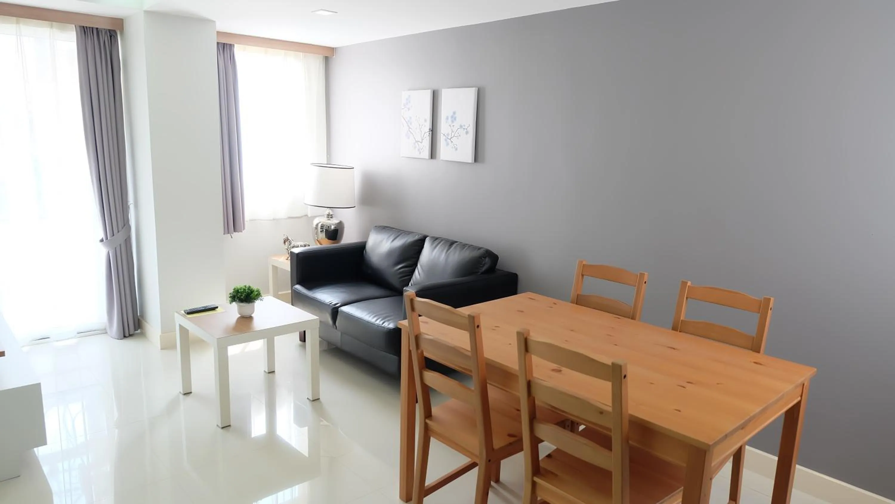 Dining area in Racha Residence