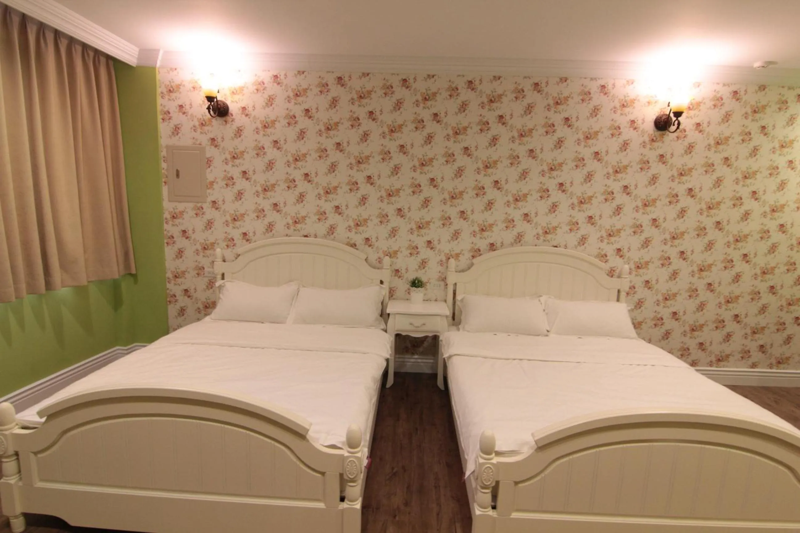 Bed in Beautiful Life B&B