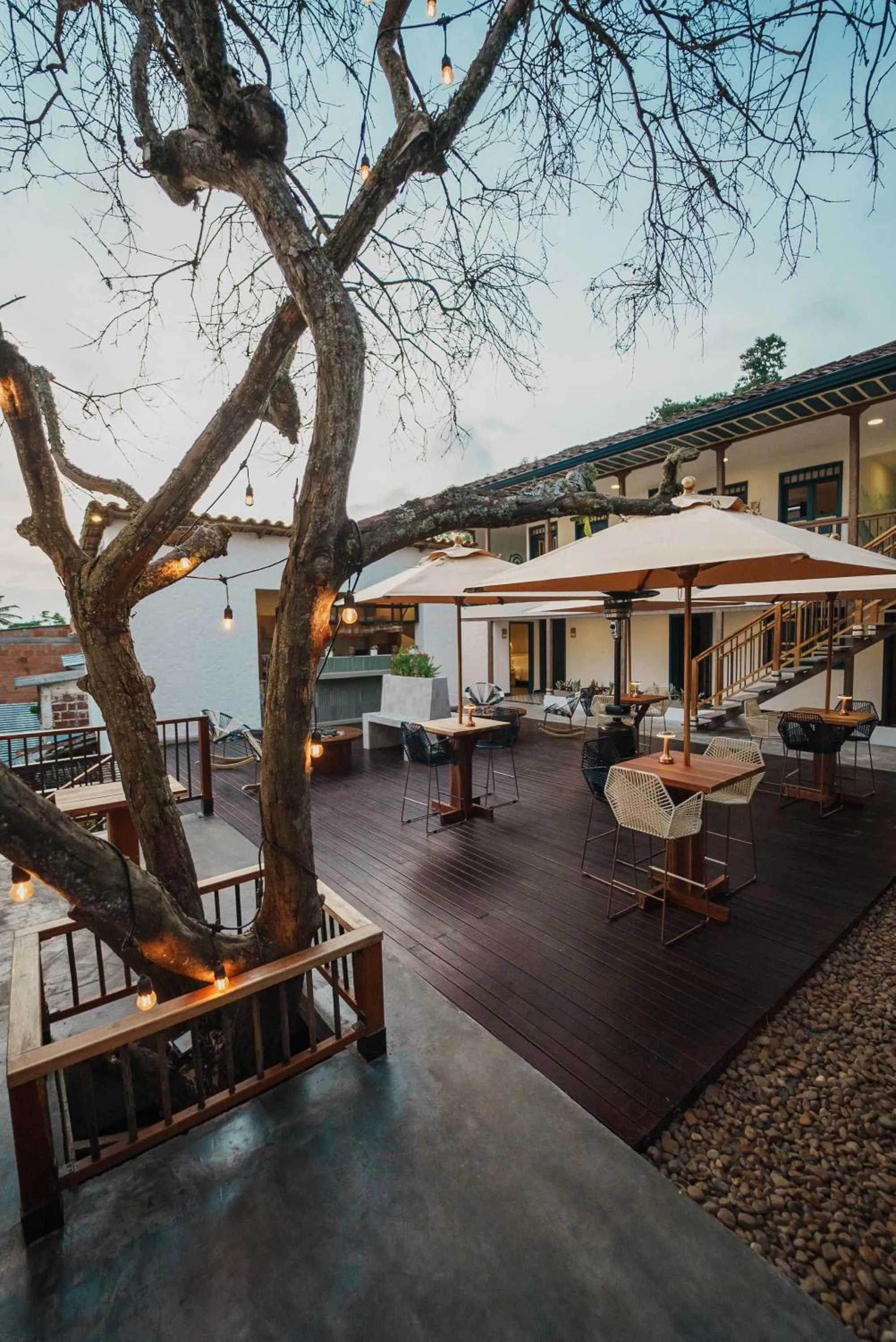 Patio in Cocli Hotel Boutique Salento