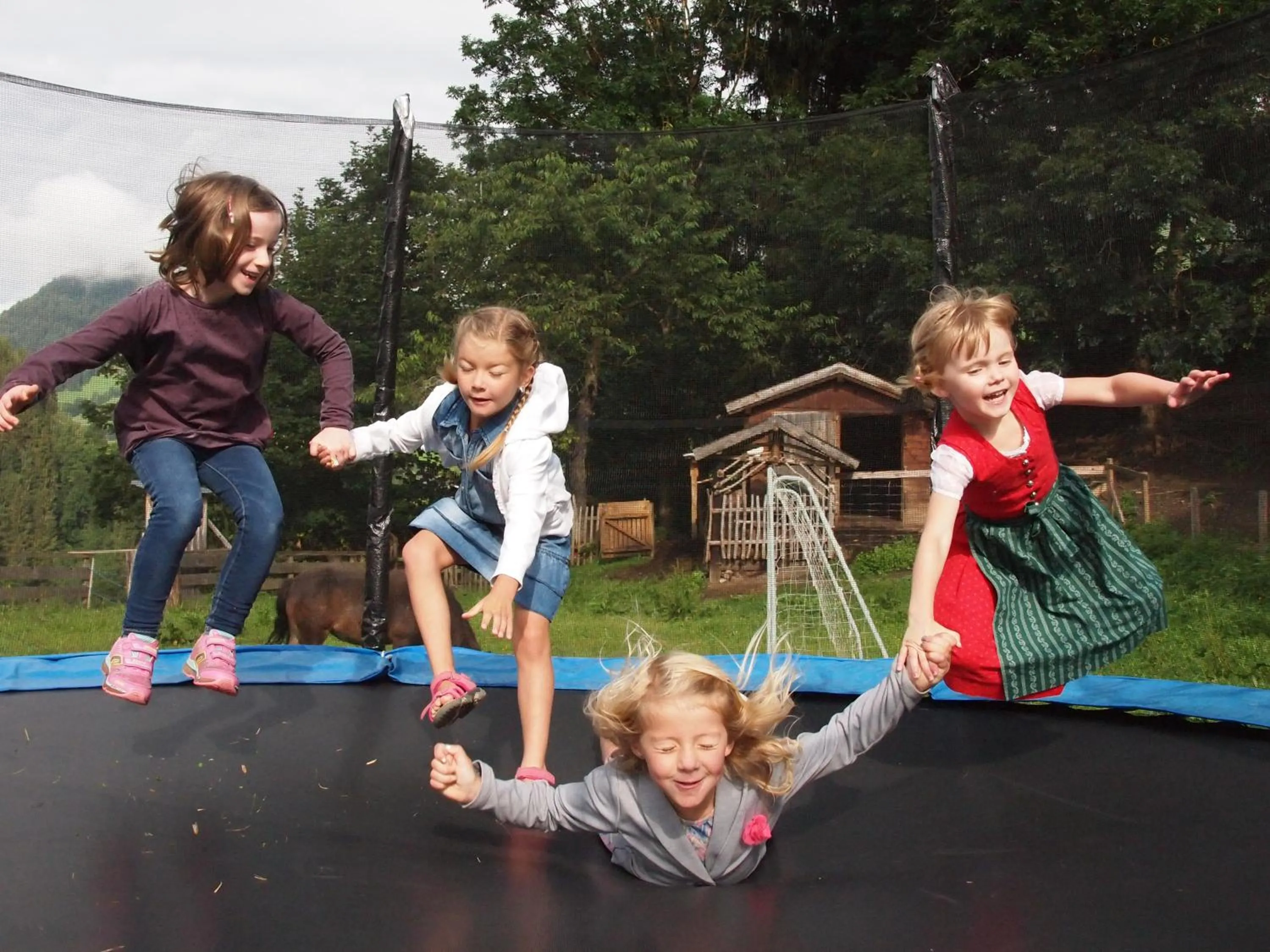 Children play ground in Gasthof Pesbichl