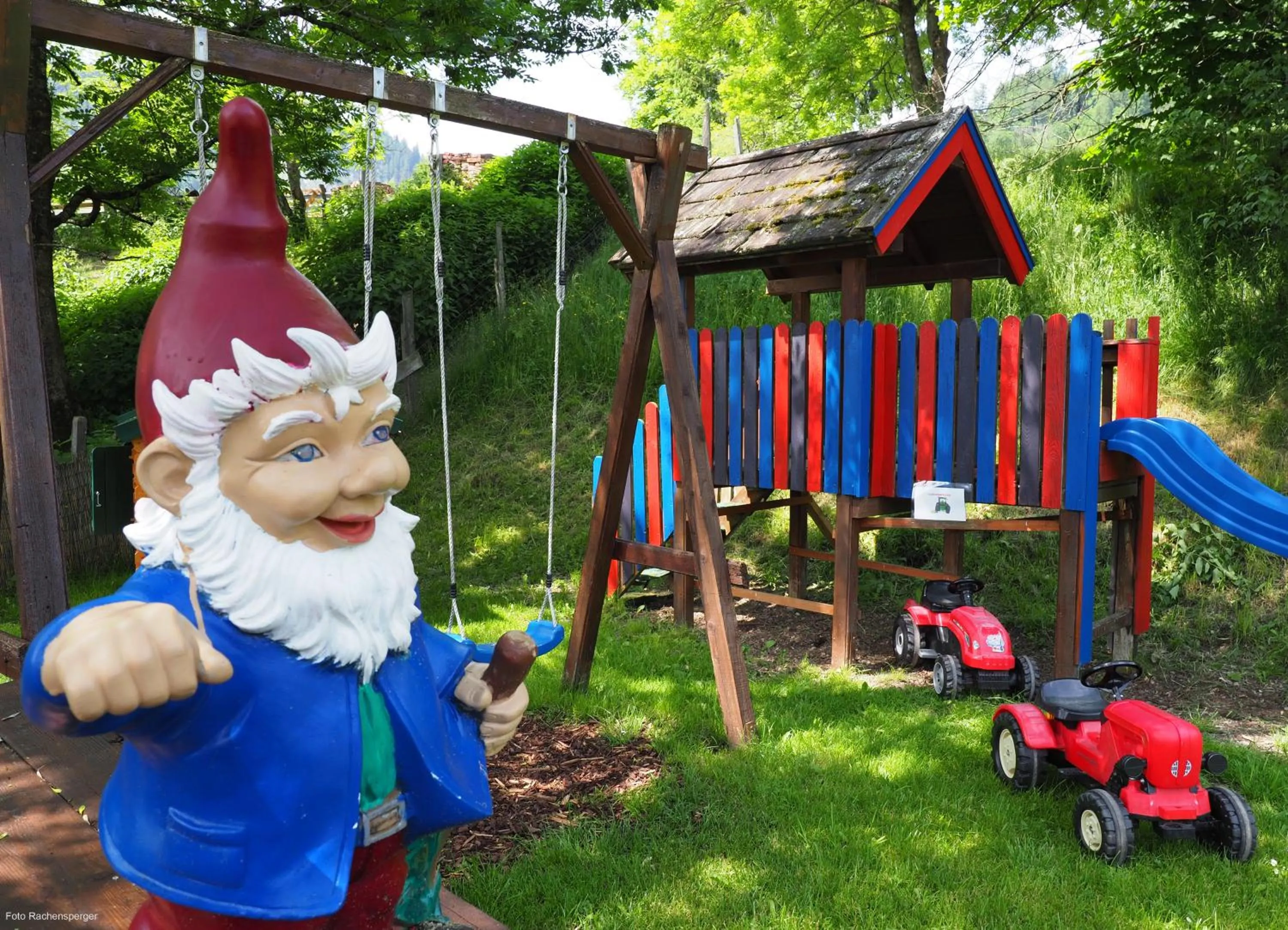 Children play ground in Gasthof Pesbichl