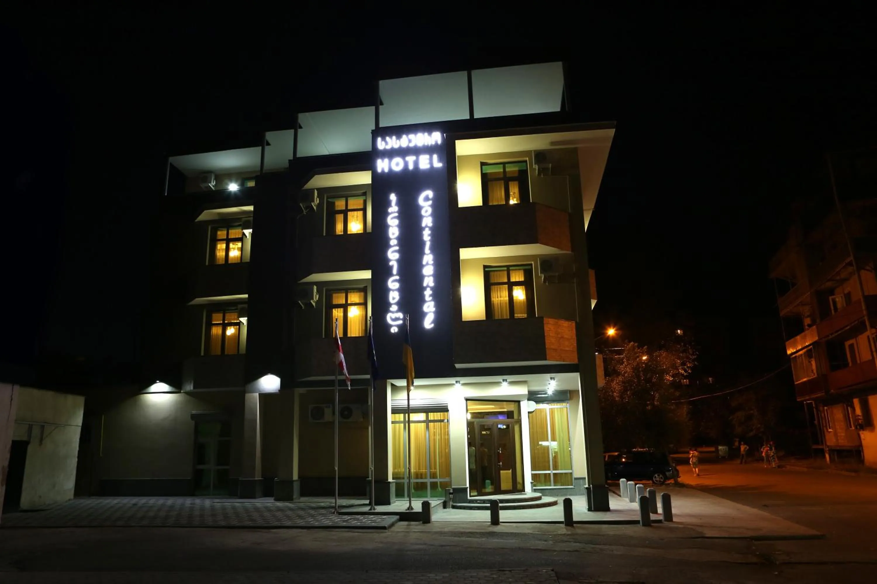 Property building in Continental Hotel