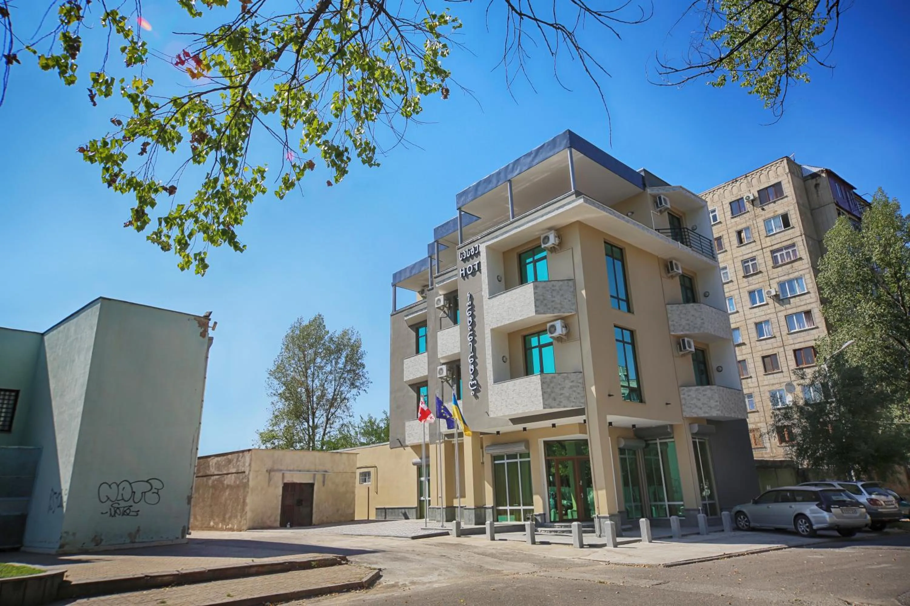 Property building in Continental Hotel