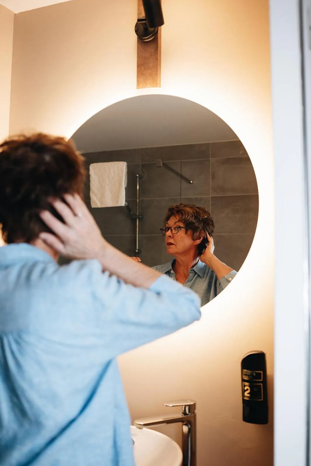 Bathroom in Hotel De Zeeuwse Stromen