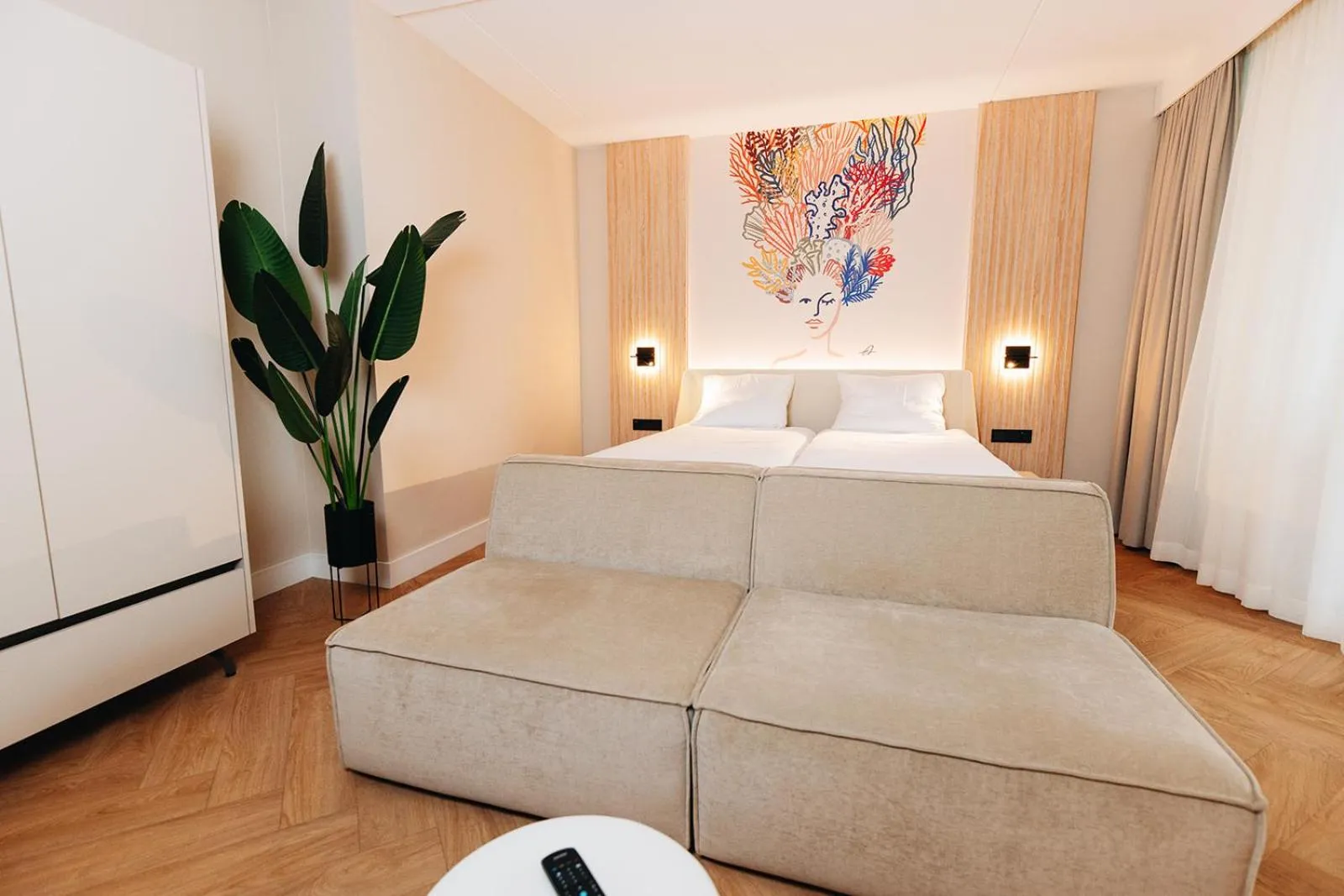 Family, Bed in Hotel De Zeeuwse Stromen