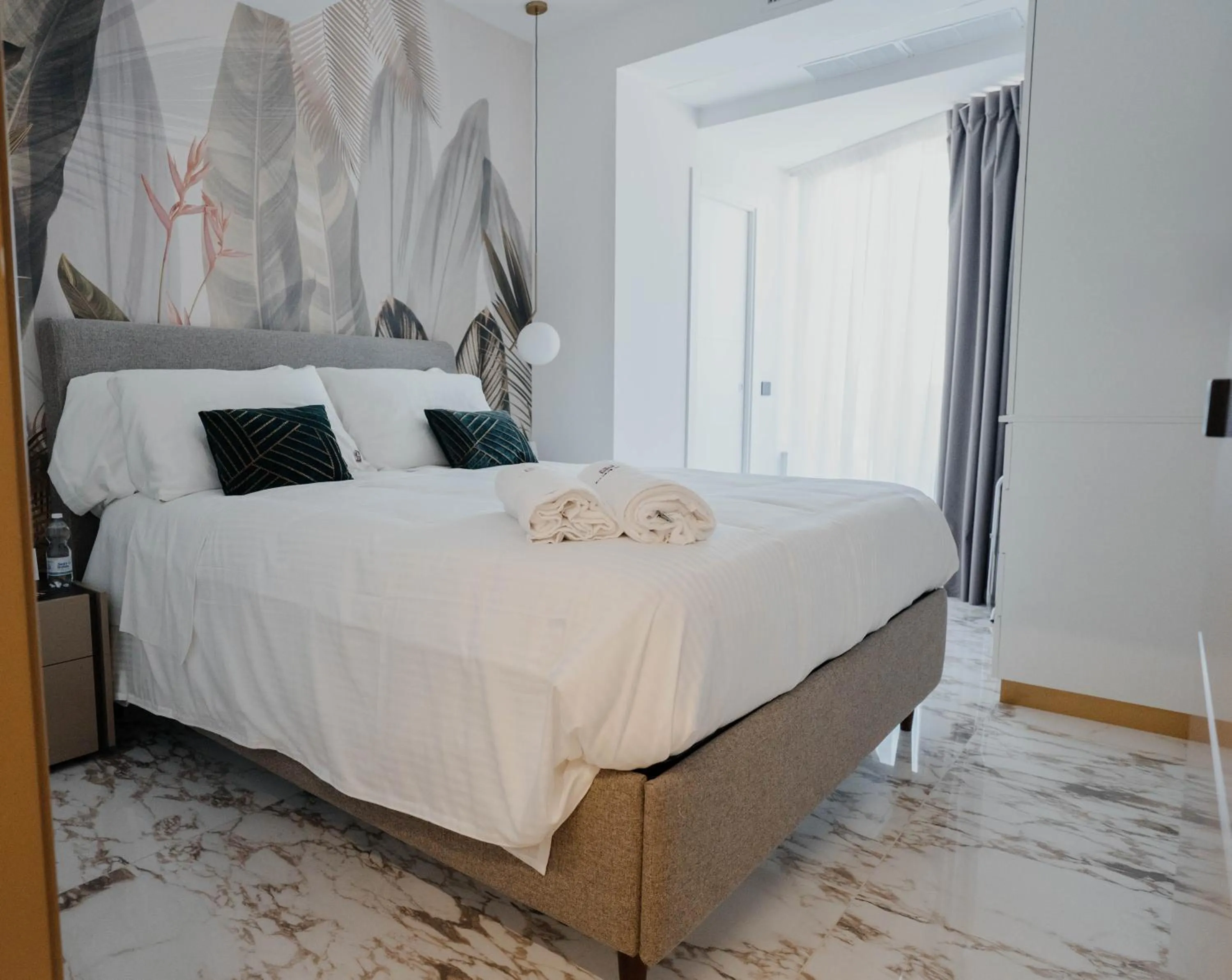 View (from property/room), Bed in POETICA BOUTIQUE SKY HOTEL