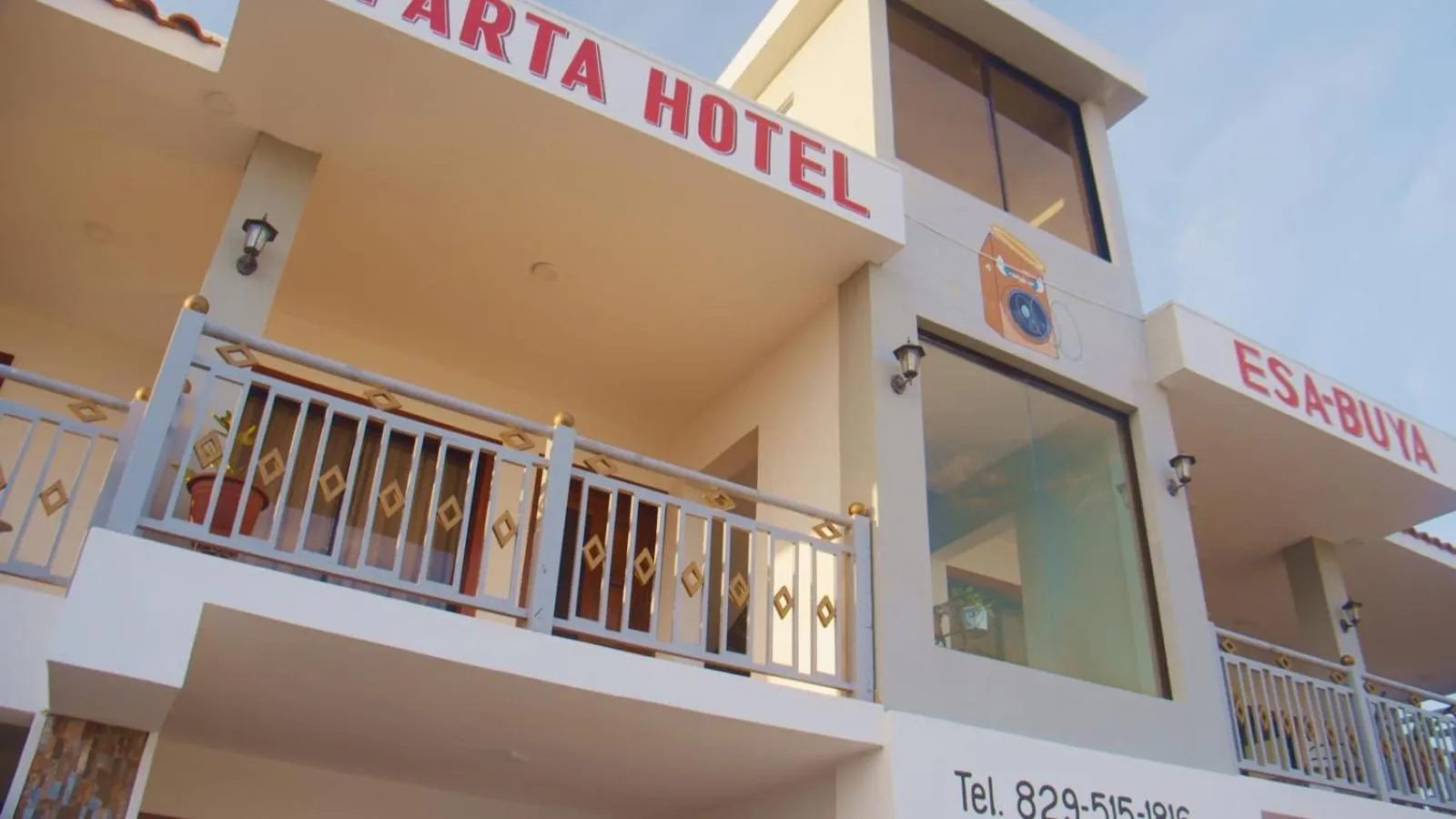 Balcony/Terrace in Aparta Hotel Esa Buya