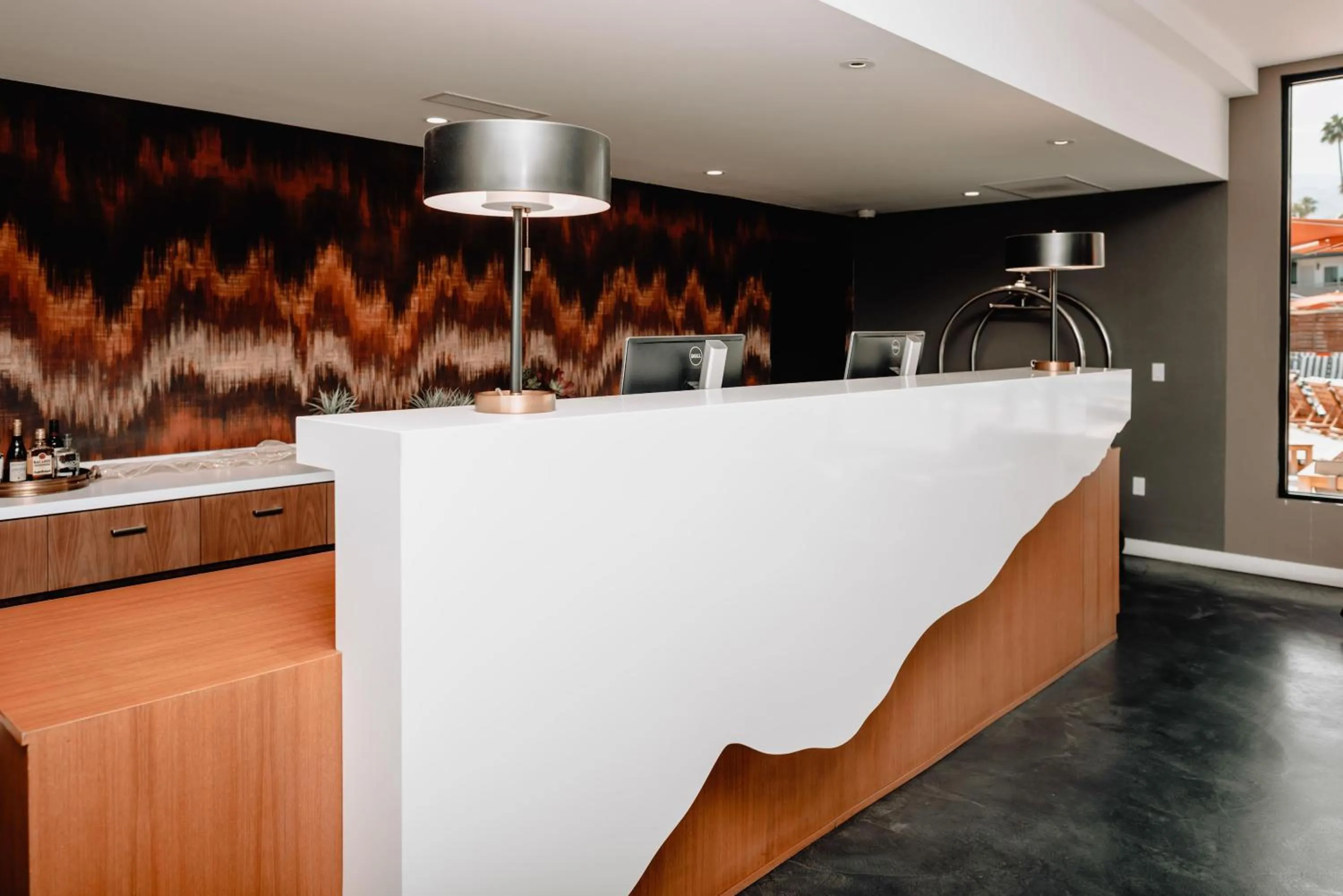 Lobby or reception in V Capri Palm Springs, a Dolce by Wyndham