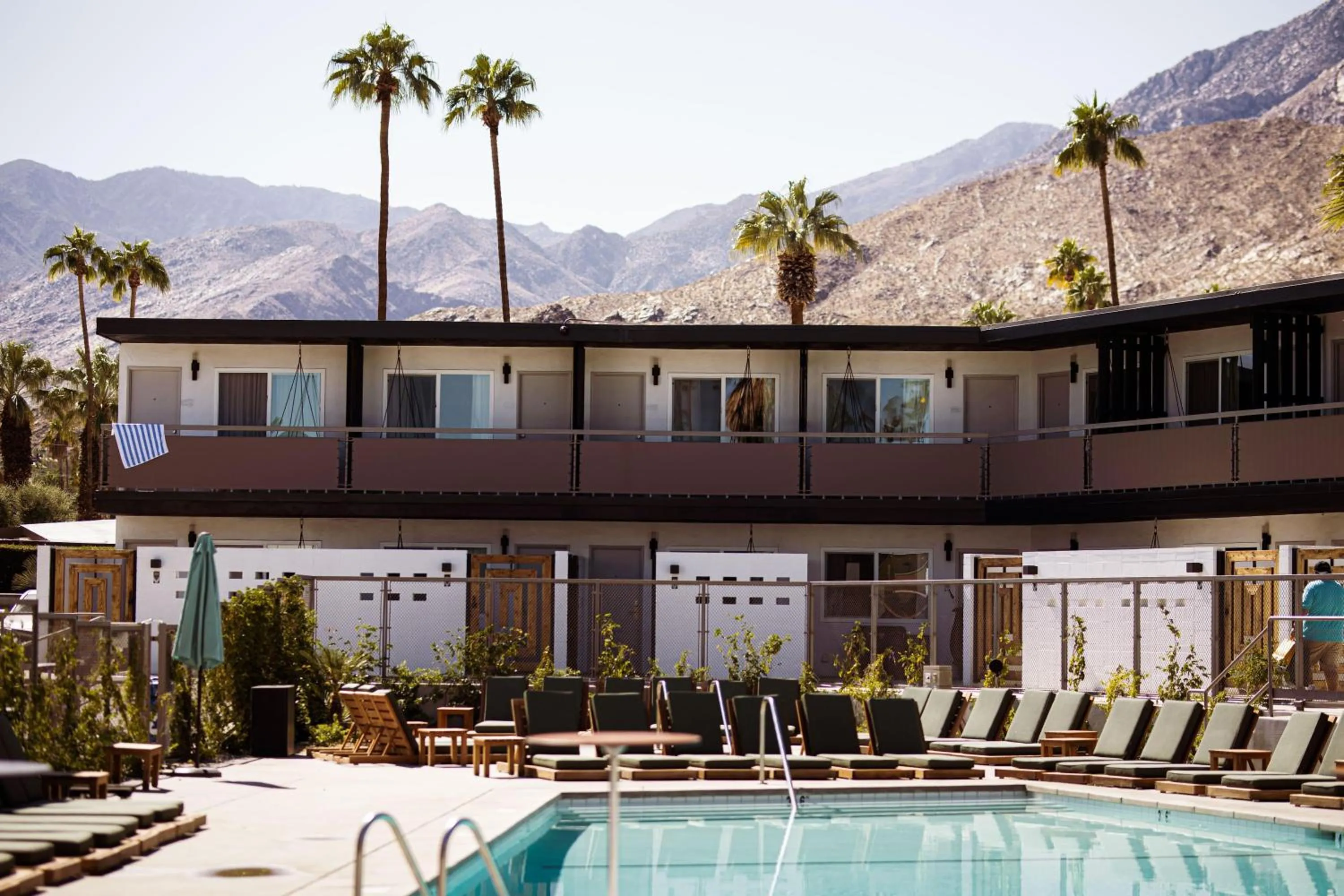 Pool view in V Capri Palm Springs, a Dolce by Wyndham
