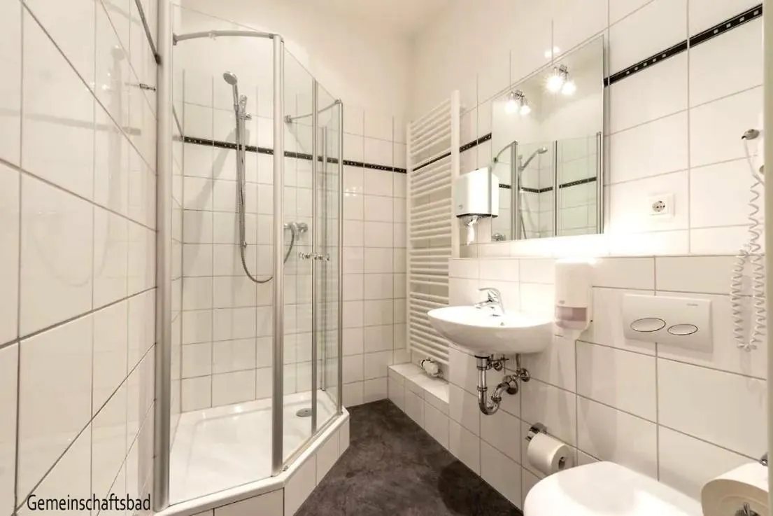 Shower in Hotel Mozart Bonn