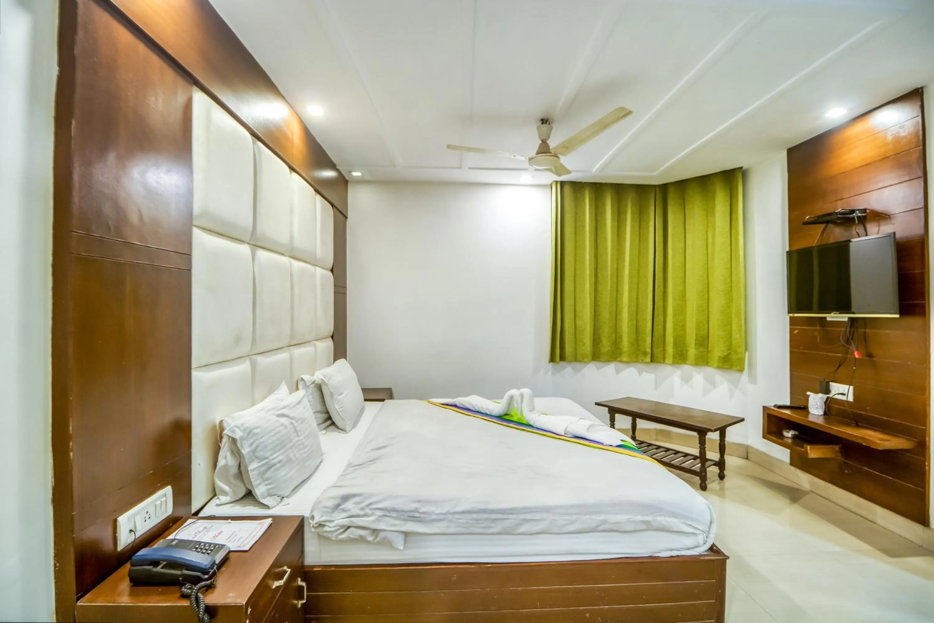 Bed in Deep Hotel