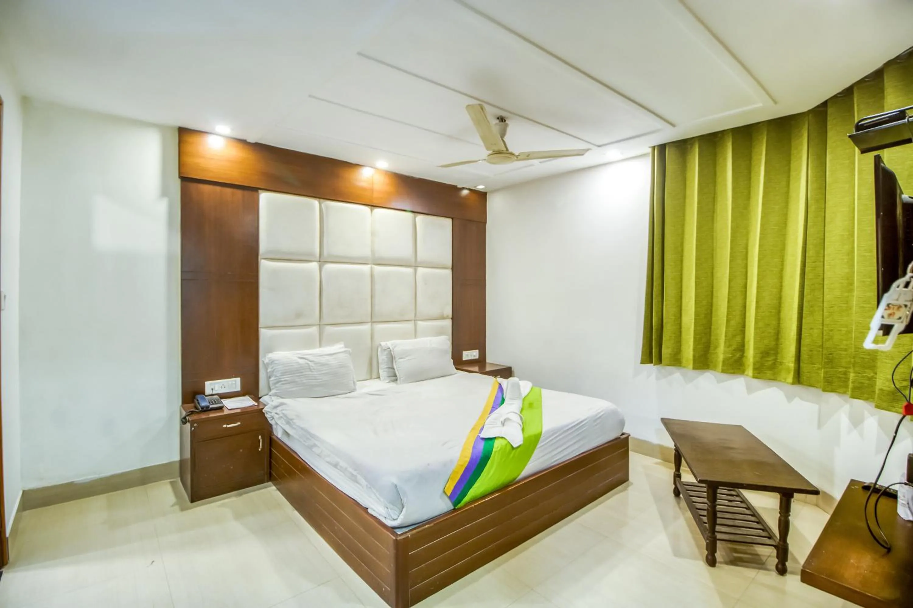 Bed in Deep Hotel