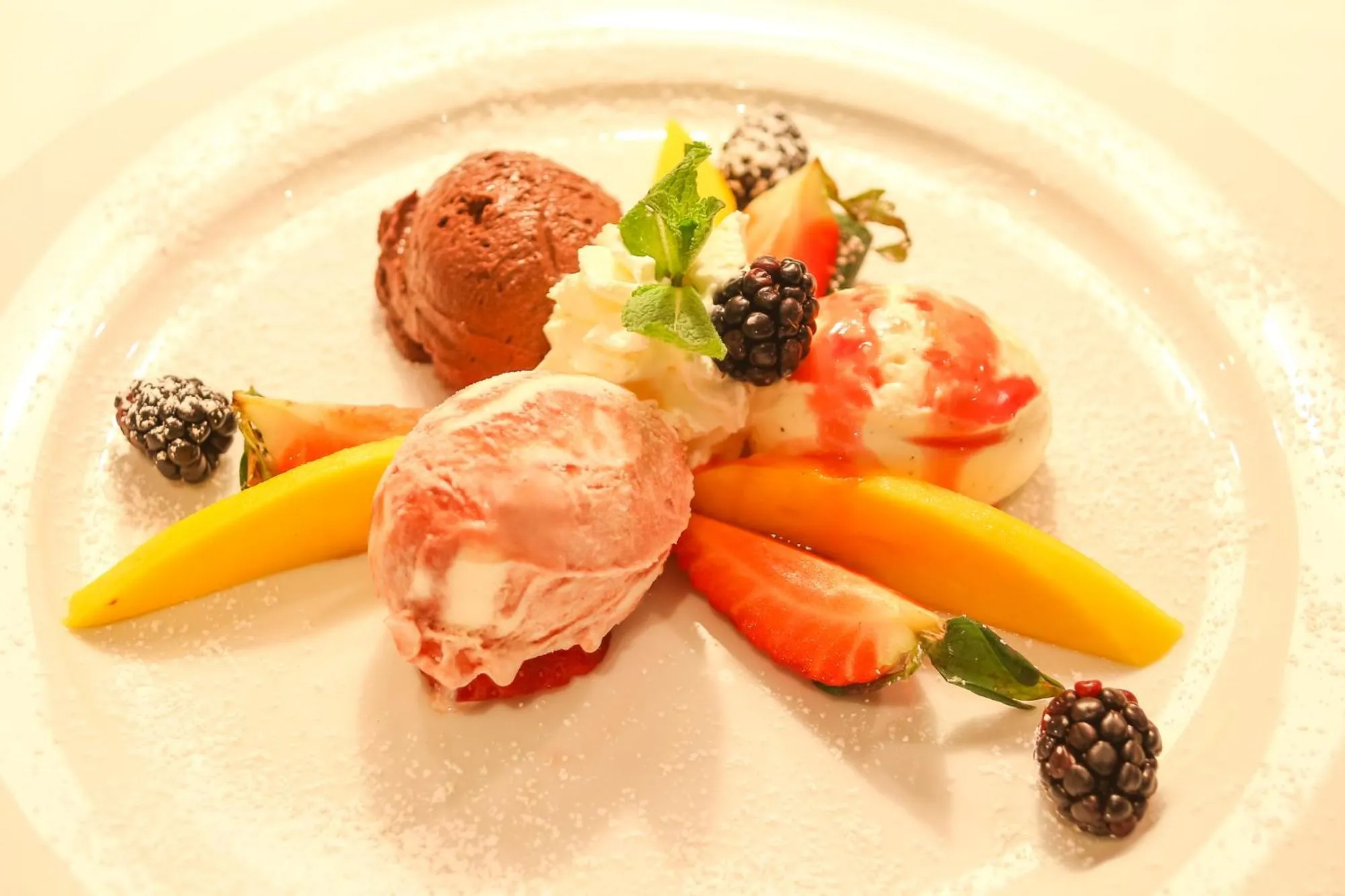 Food and drinks in Hotel Arkade