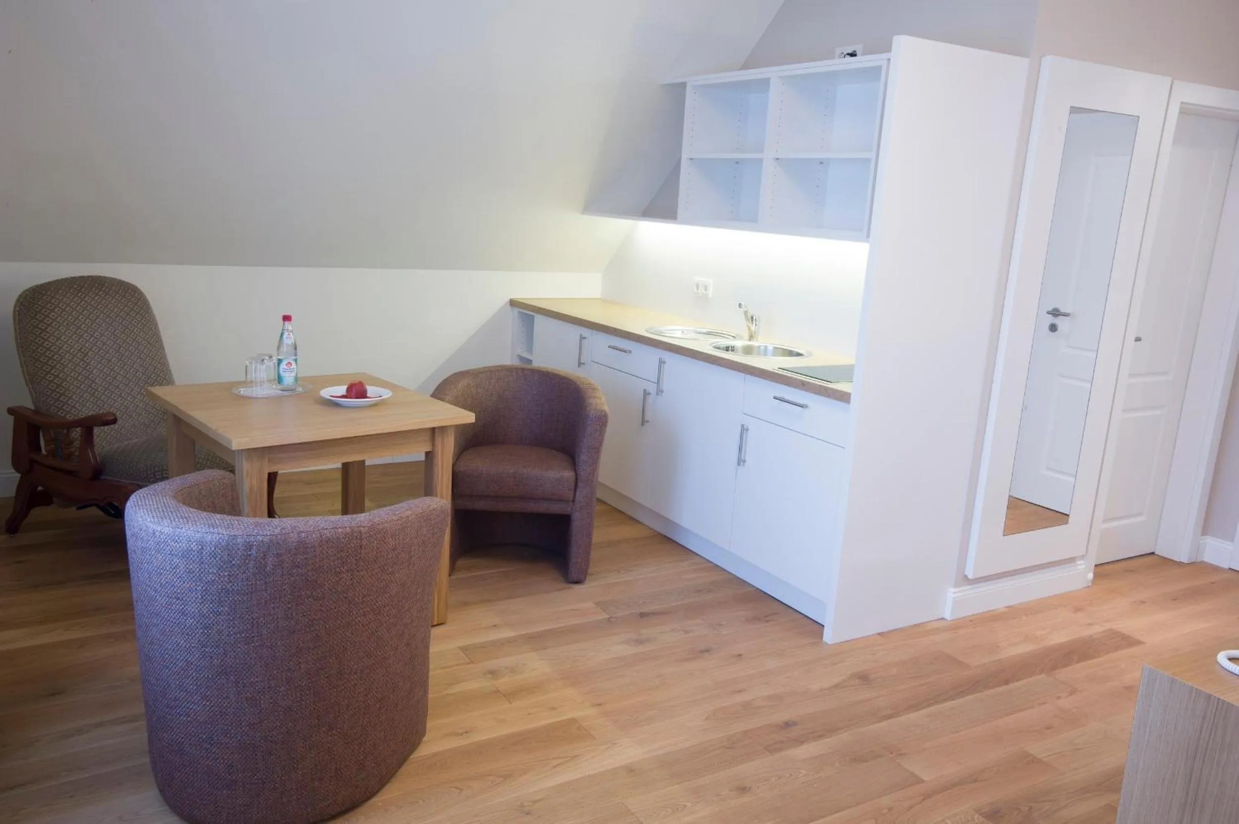 Kitchen or kitchenette in Genießerhotel Limbacher