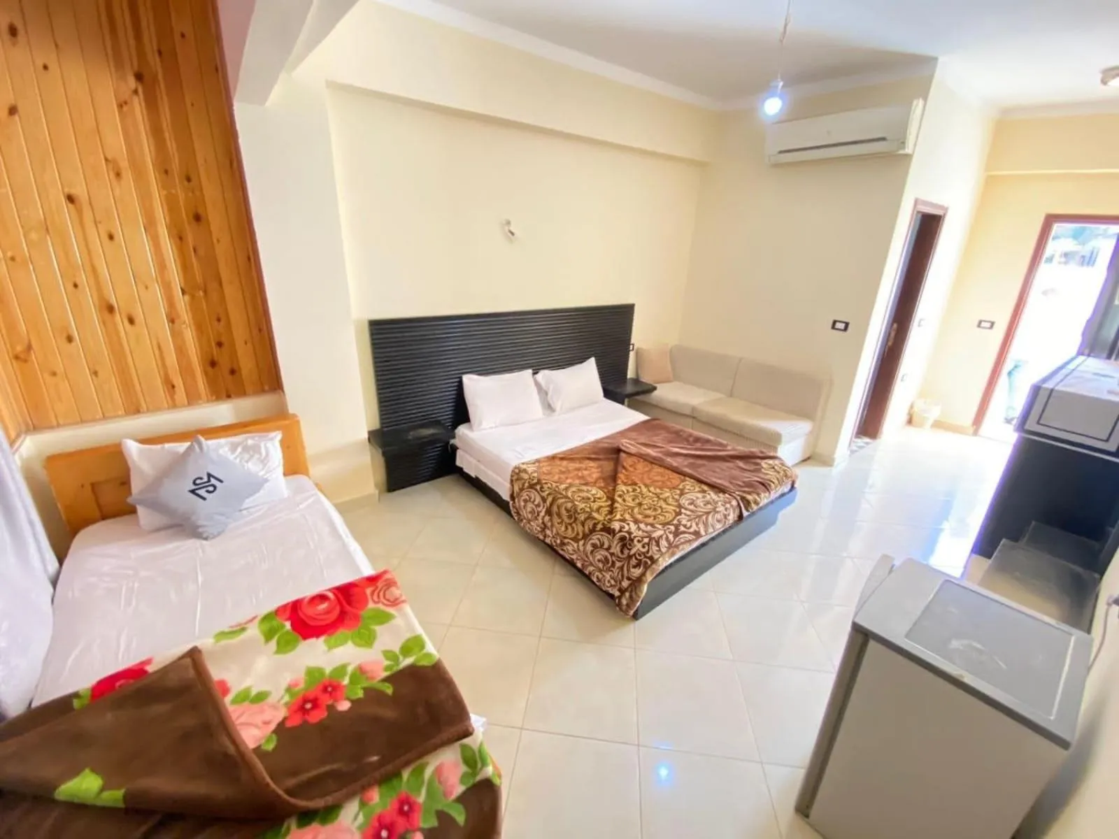 Bed in Santa maria dahab hotel