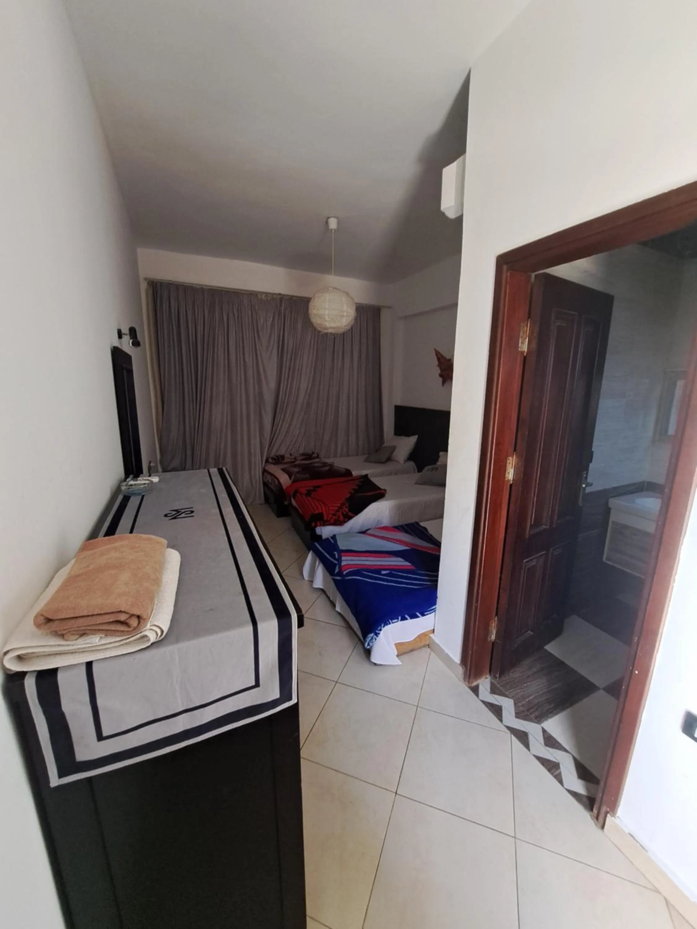 Bed in Santa maria dahab hotel