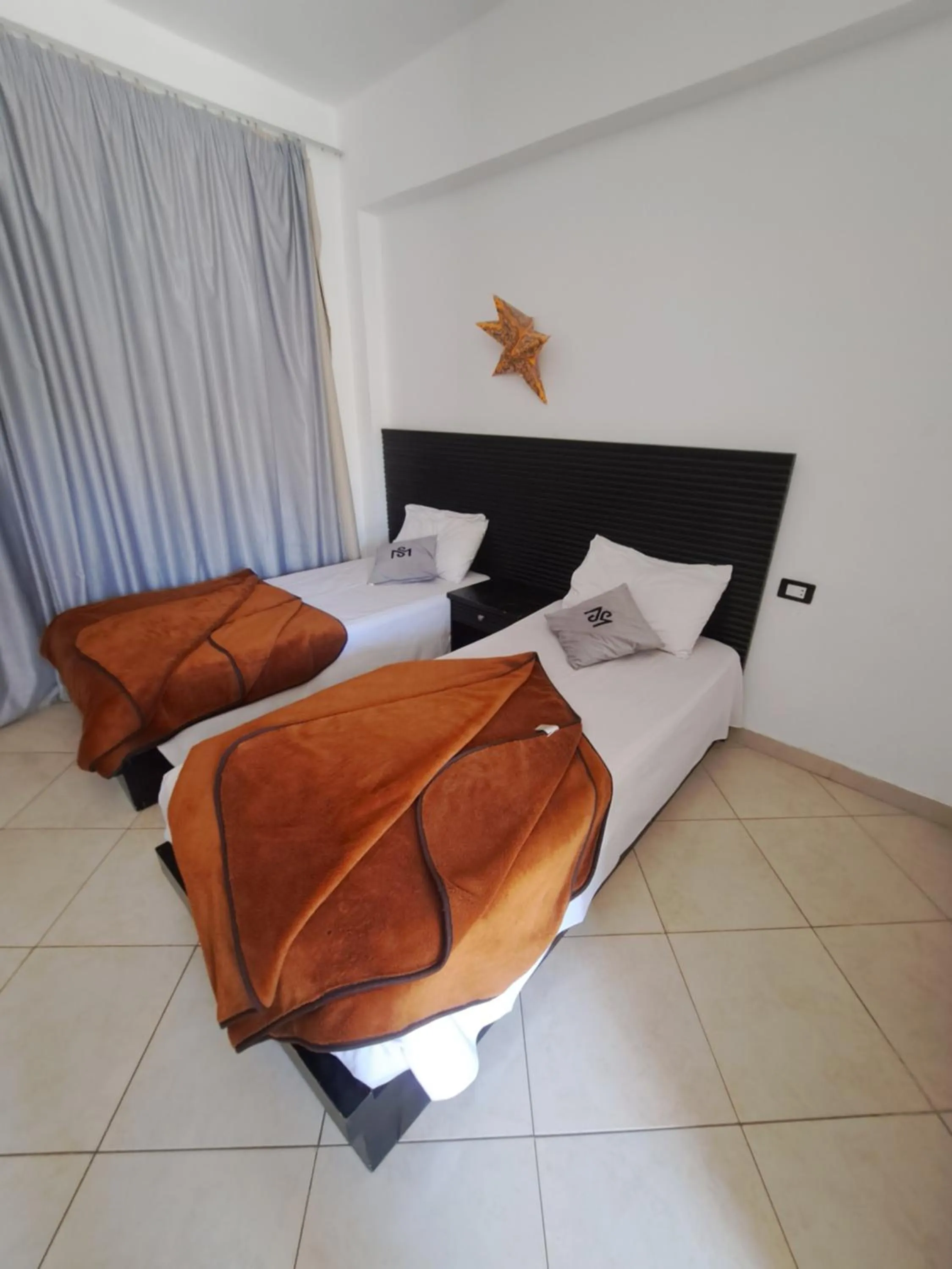 Bed in Santa maria dahab hotel