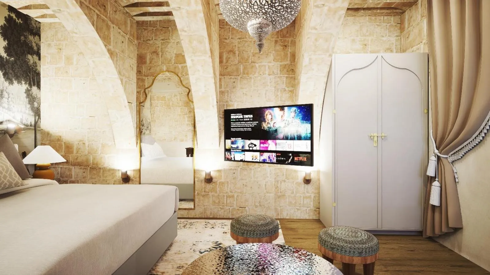 Bed in The Vincent Boutique Hotel, BW Premier Collection