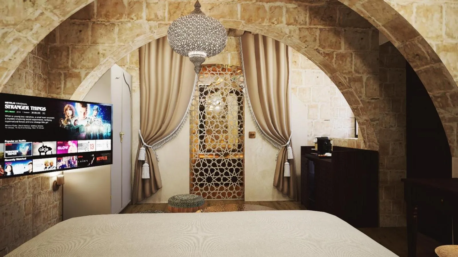 Bed in The Vincent Boutique Hotel, BW Premier Collection