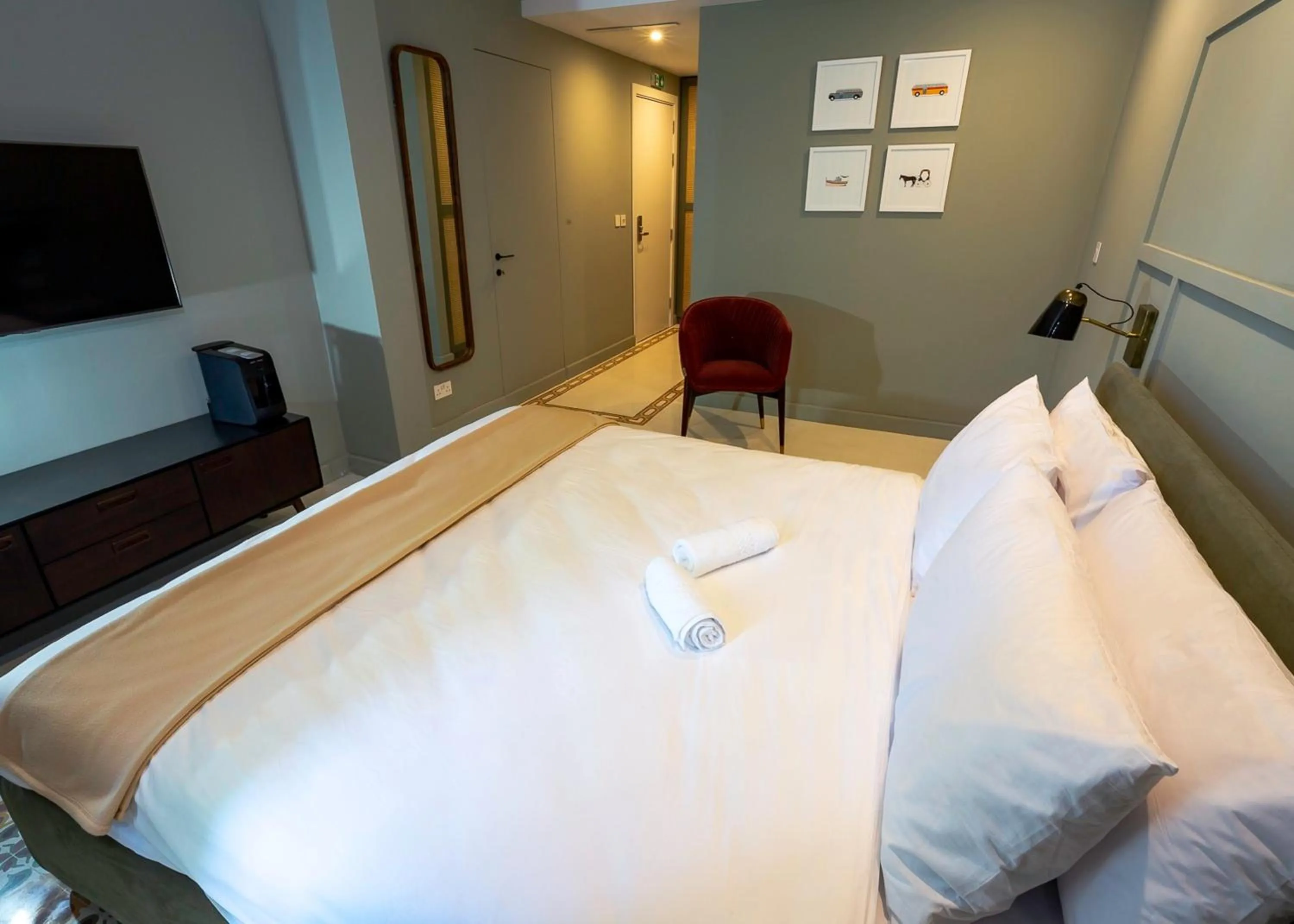 Bedroom in The Vincent Boutique Suites