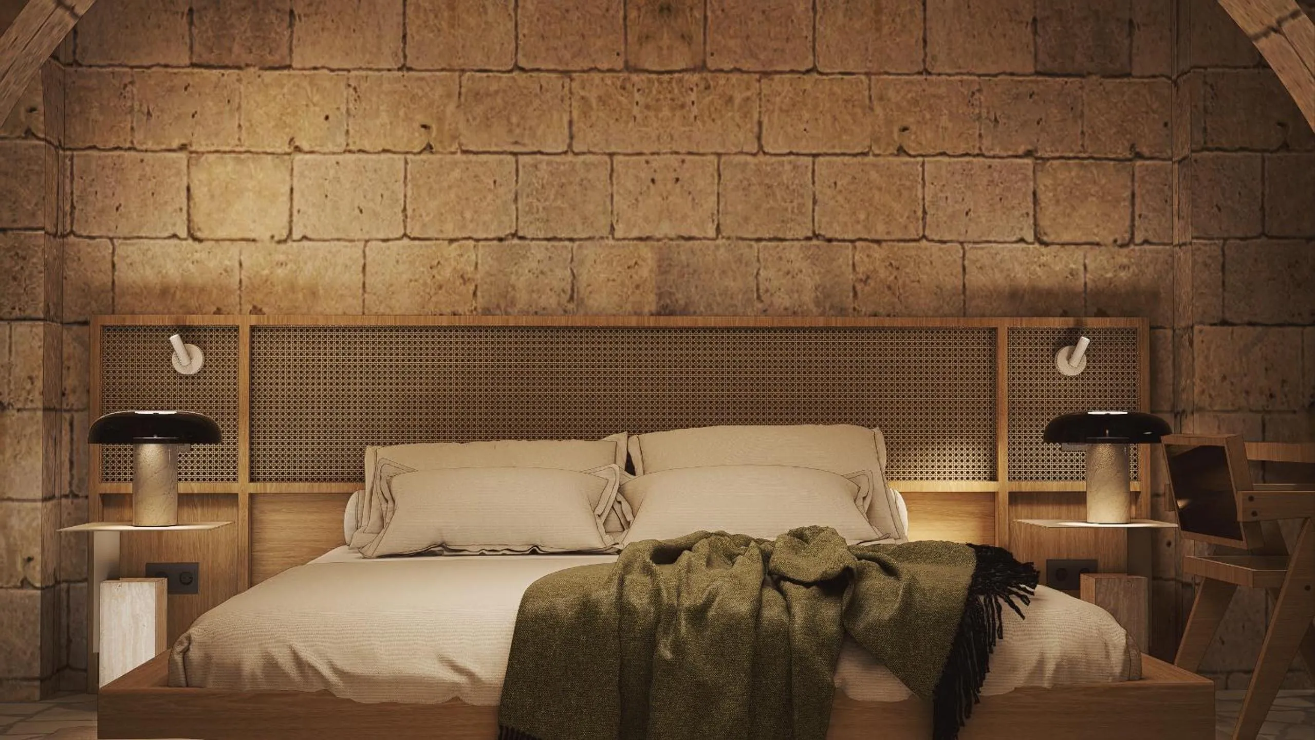 Bed in The Vincent Boutique Hotel, BW Premier Collection