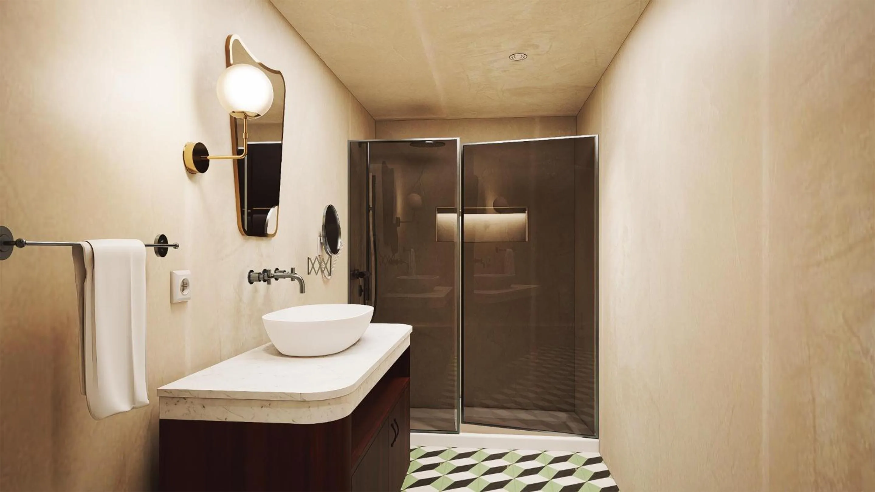 Bathroom in The Vincent Boutique Hotel, BW Premier Collection